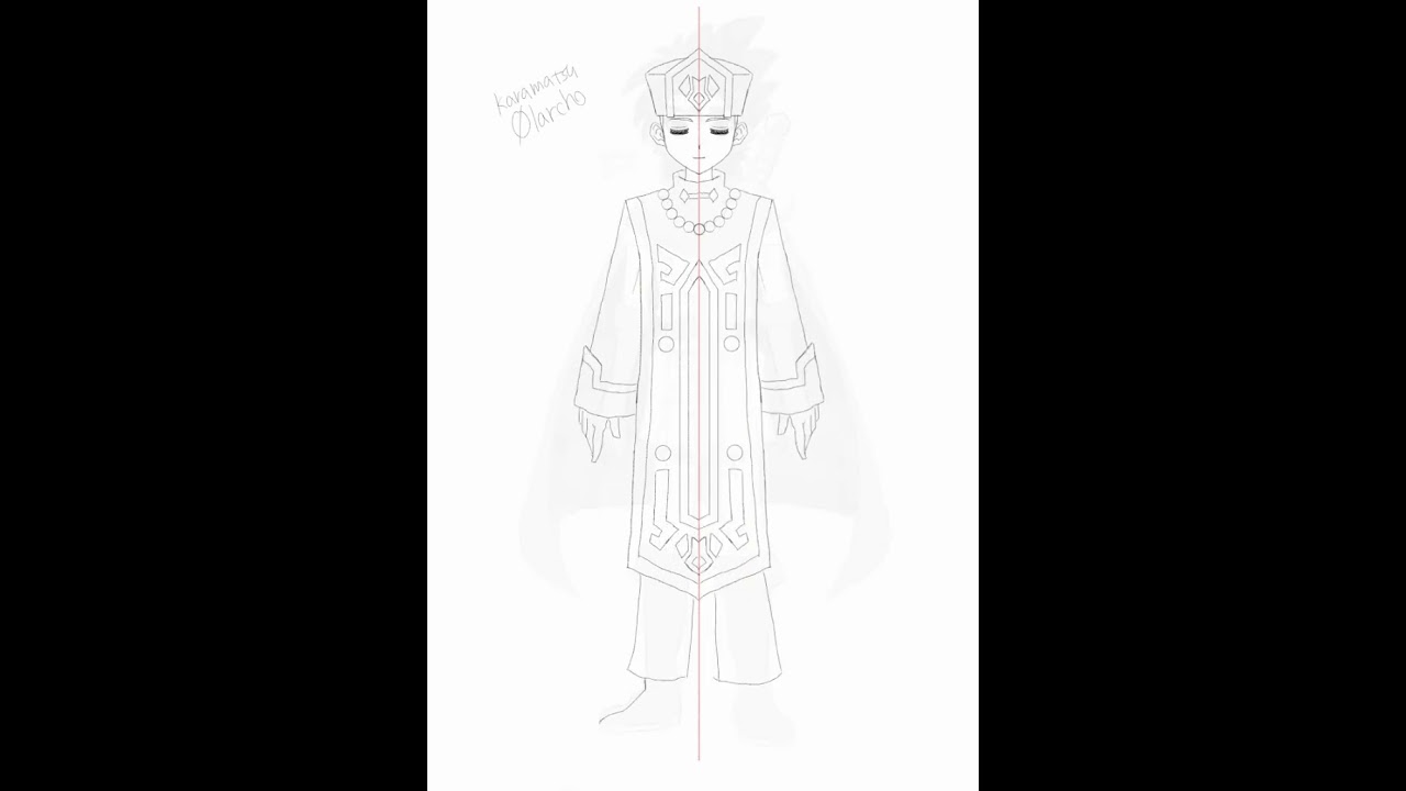 僧侶おおおおキャラデザインPriestOOOOCharacterDesign