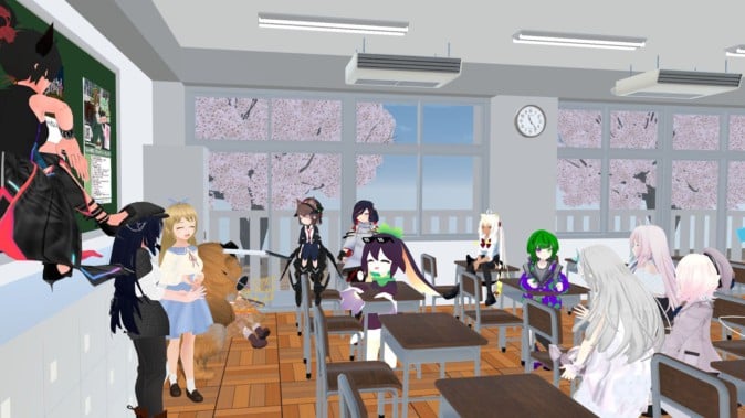 【インタビュー】VRChat「私立VRC学園」（MoguLive）