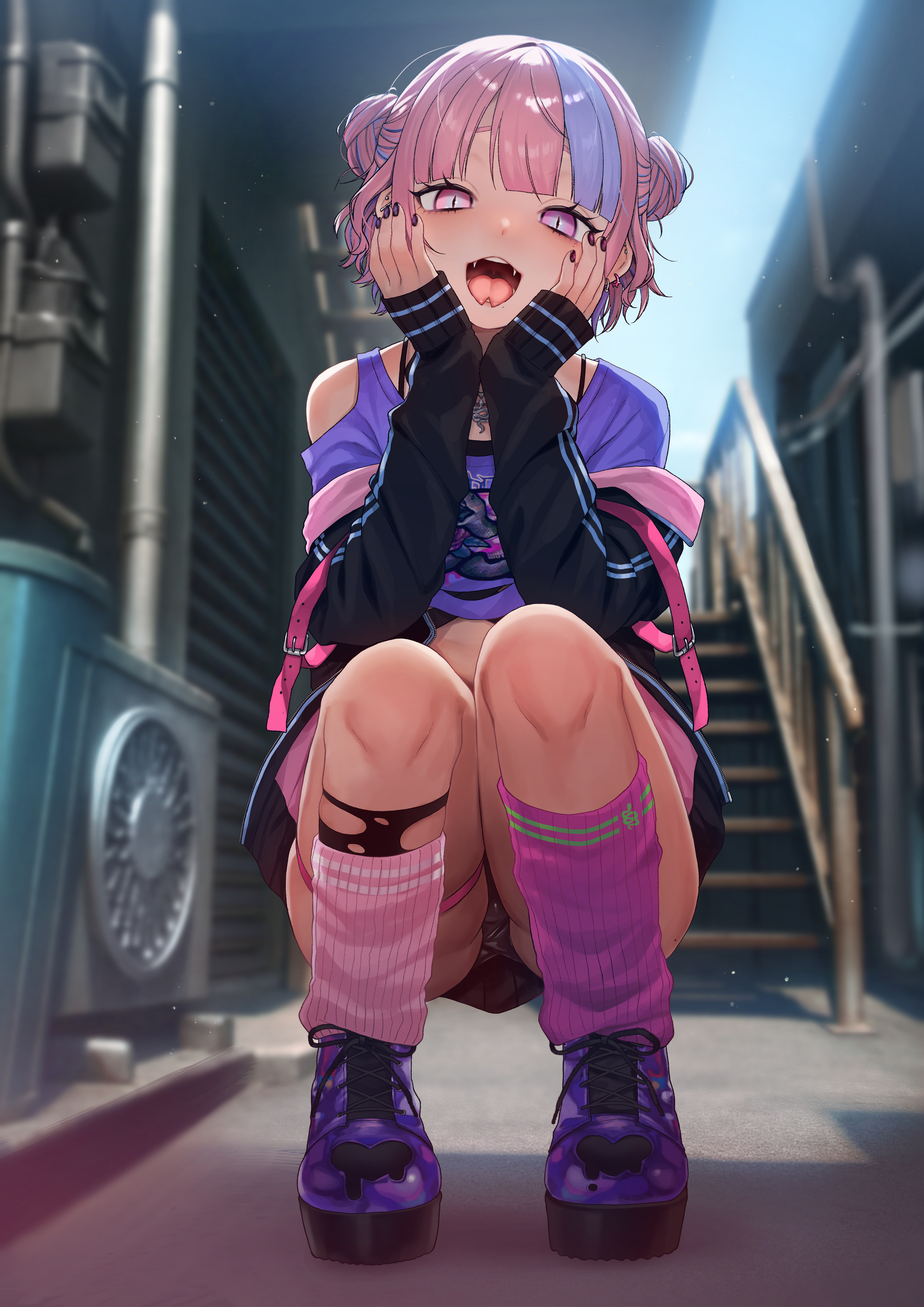 桜巳マオ様　誕生日イラスト2025-1