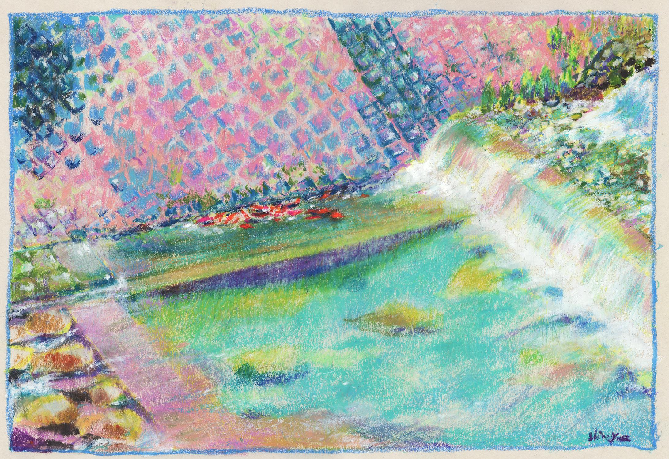 Scenery along the river.-1