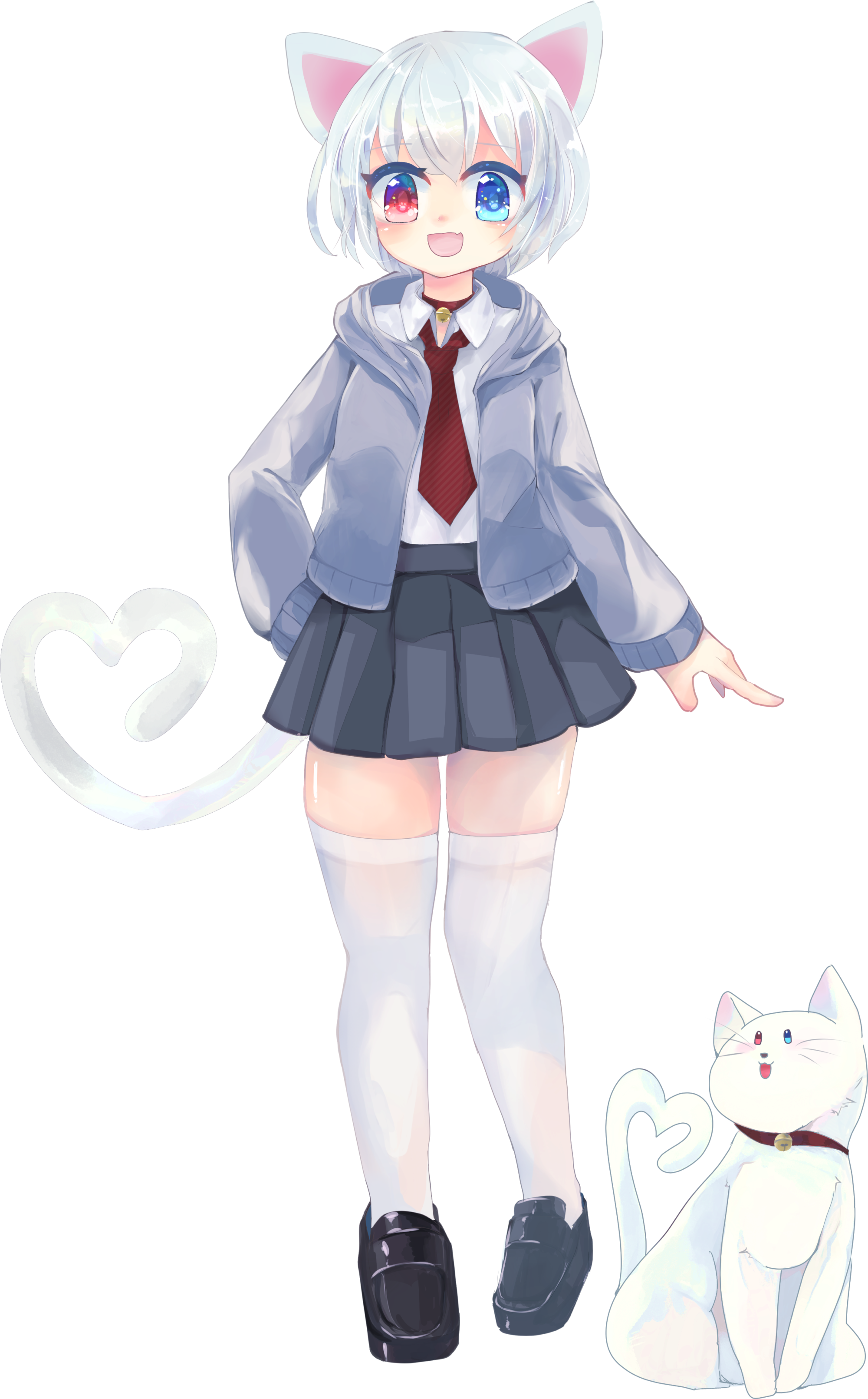 【お仕事】猫乃野ふゆ様/立ち絵-1