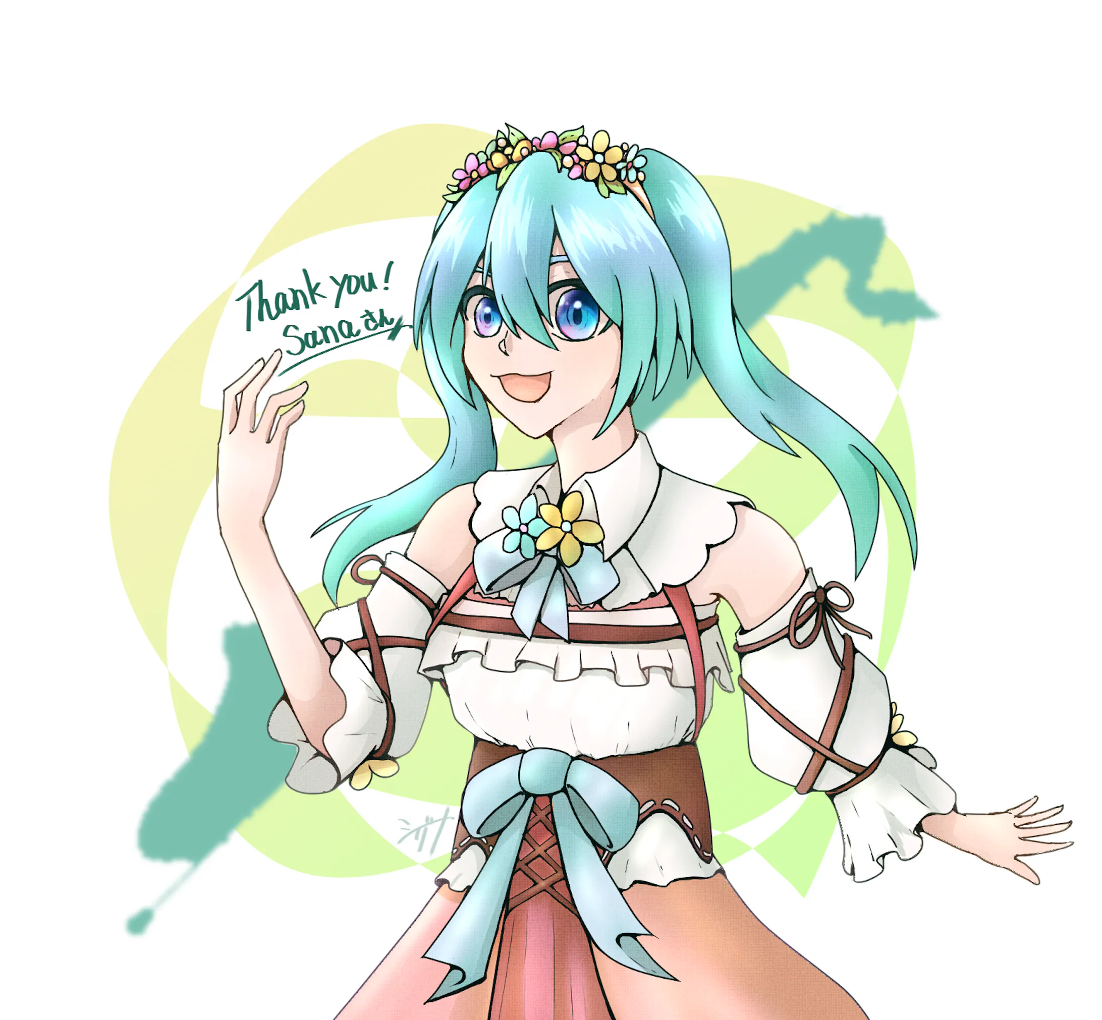 Twitterフォロワー様0人記念プレゼントイラスト Twitterフォロワー様0人記念プレゼントイラスト