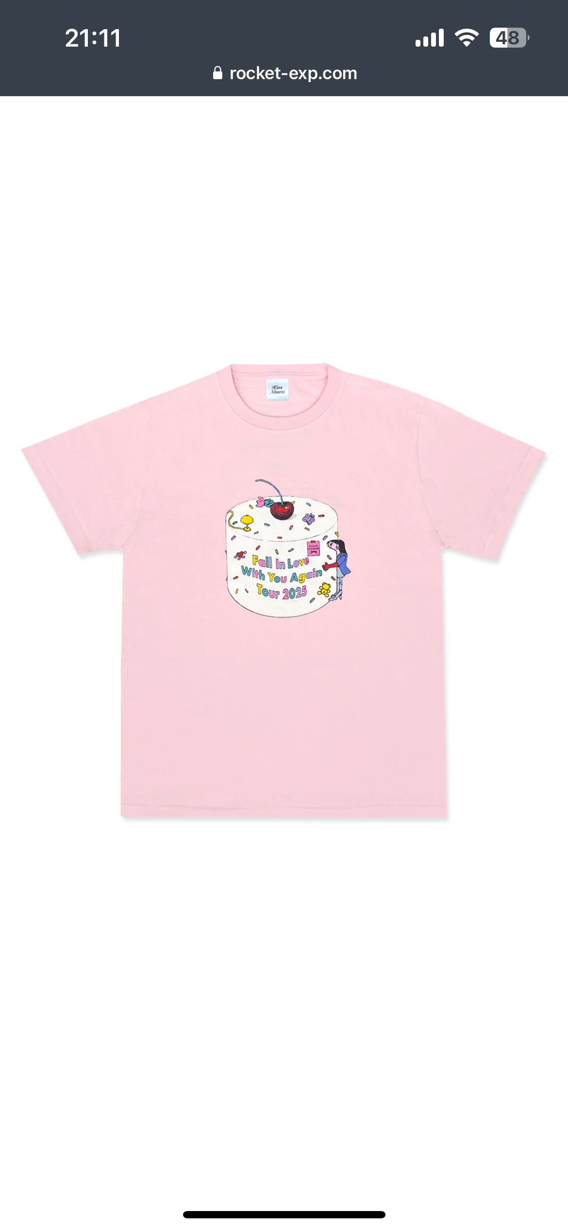 西野カナ2025ツアーグッズ