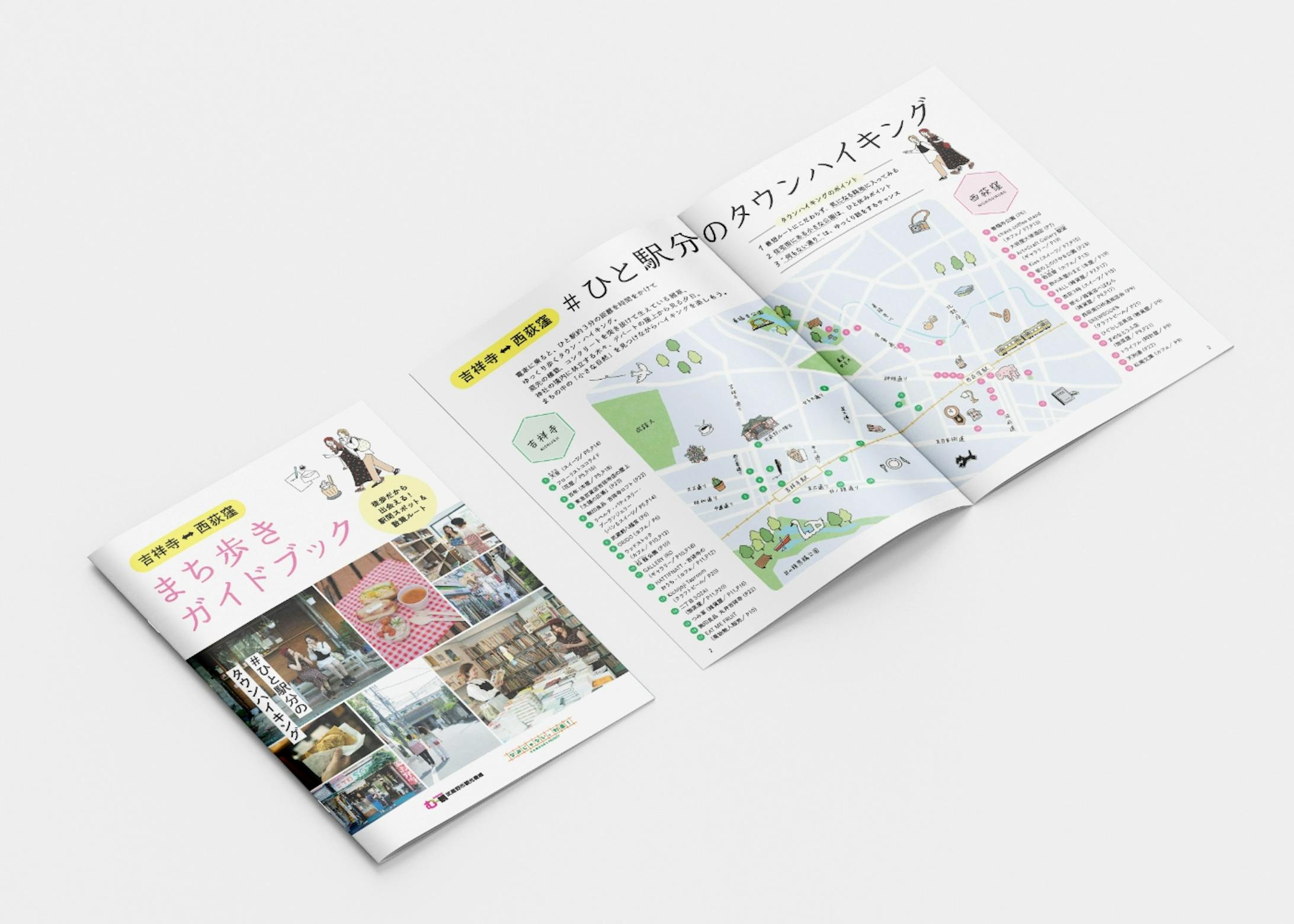 吉祥寺⇄西荻窪まち歩きガイドブック-1