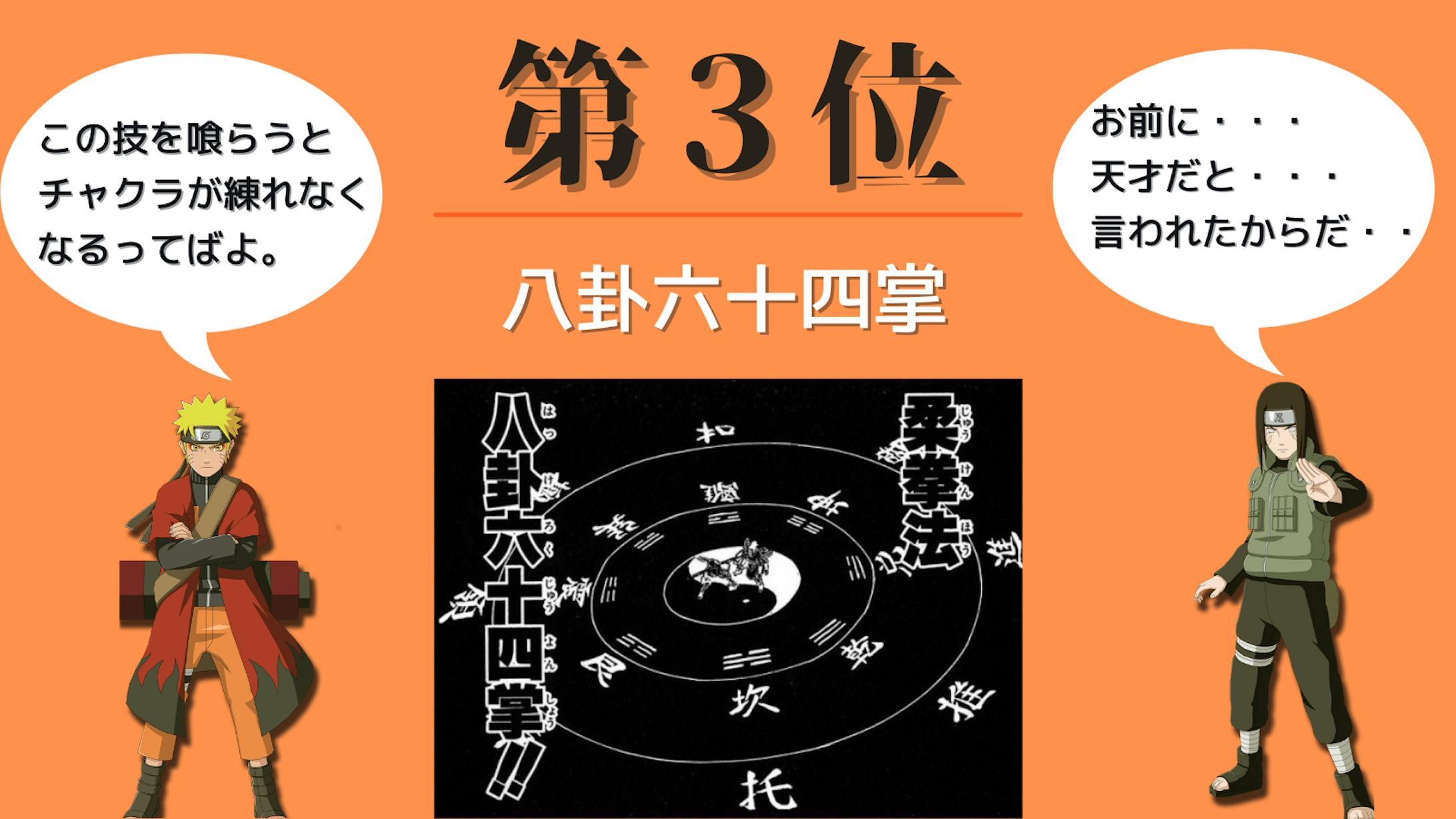 Naruto 好きな技ランキング Naruto 好きな技ランキング