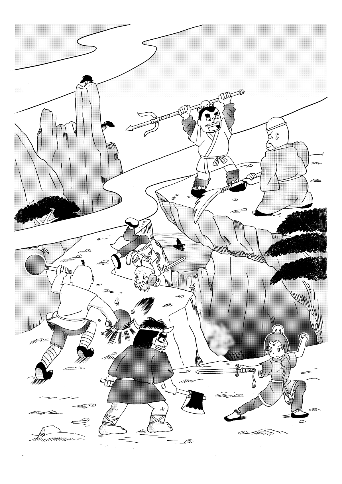 イラスト　4　（小説挿絵）-1