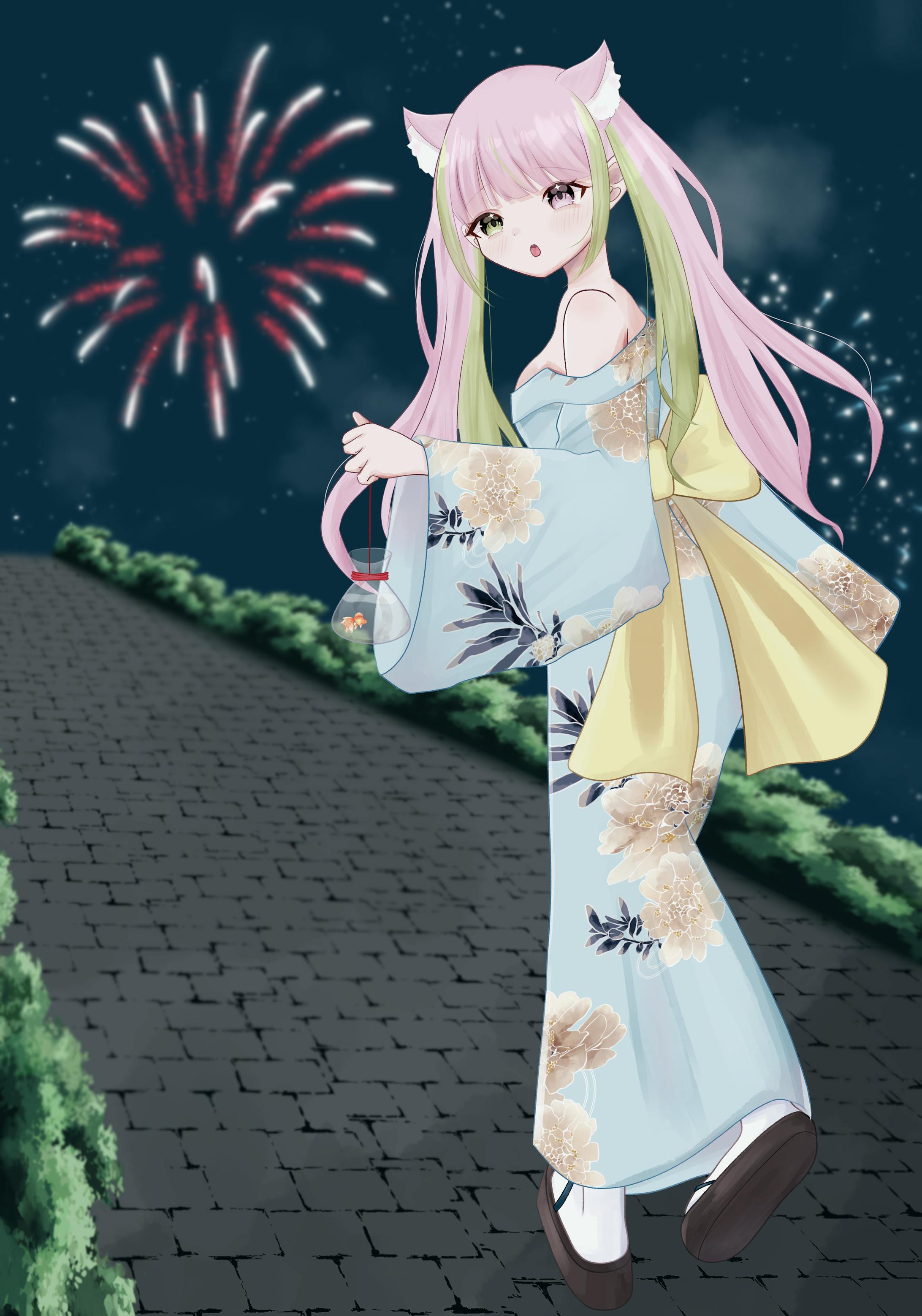 等身イラスト / 天癒みるく様-1