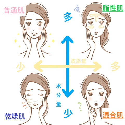 乾燥肌？脂性肌？肌質の見分け方【全肌質OKアイテム紹介】 : Health & Beautyの主通路