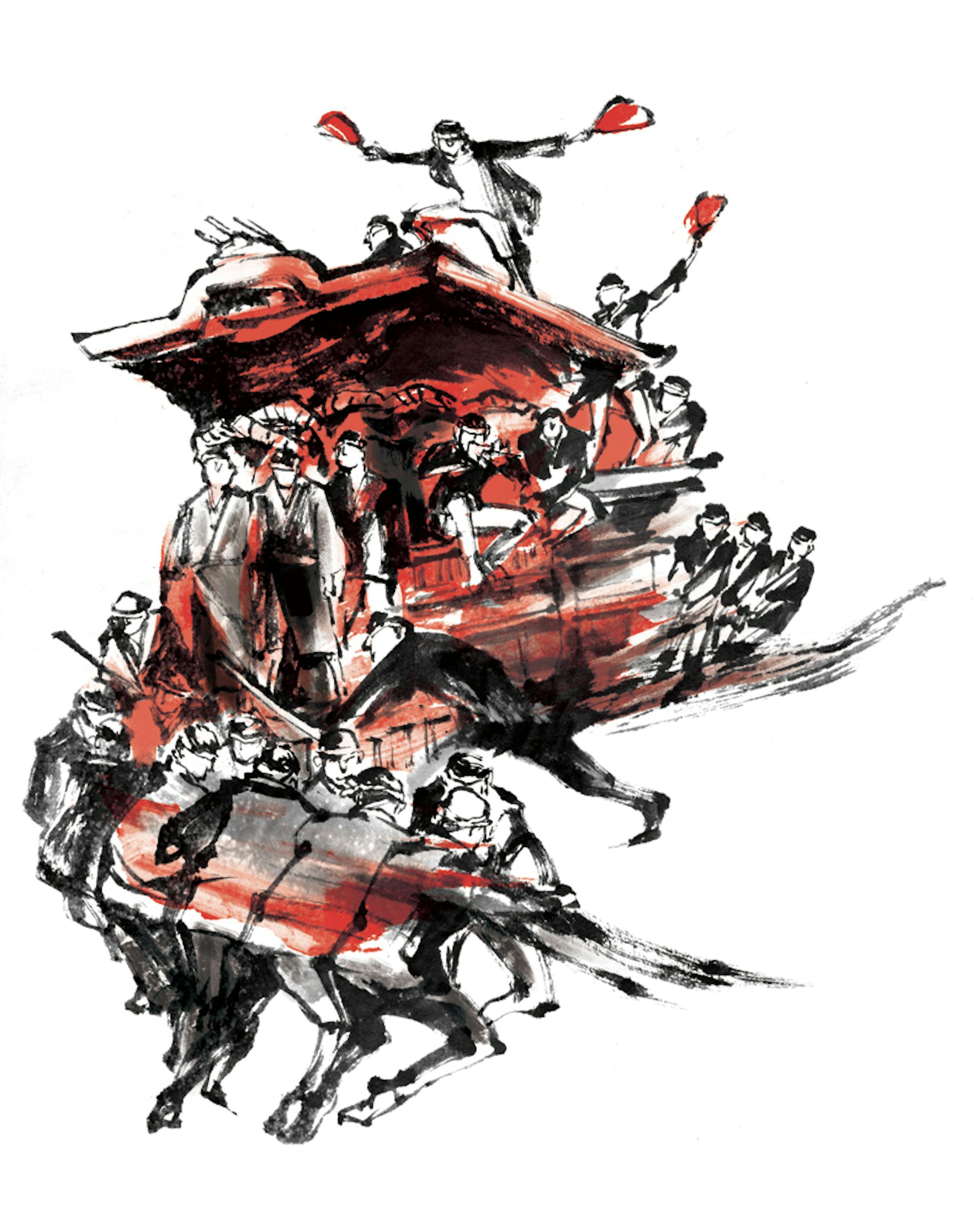 墨絵 8枚 墨絵 8枚