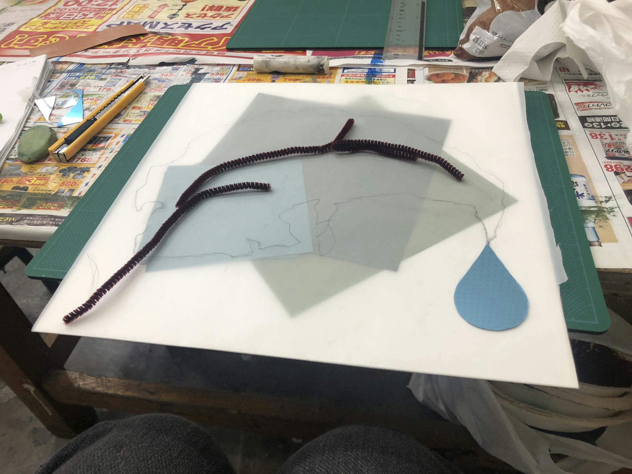 ↑制作風景 ↑制作風景