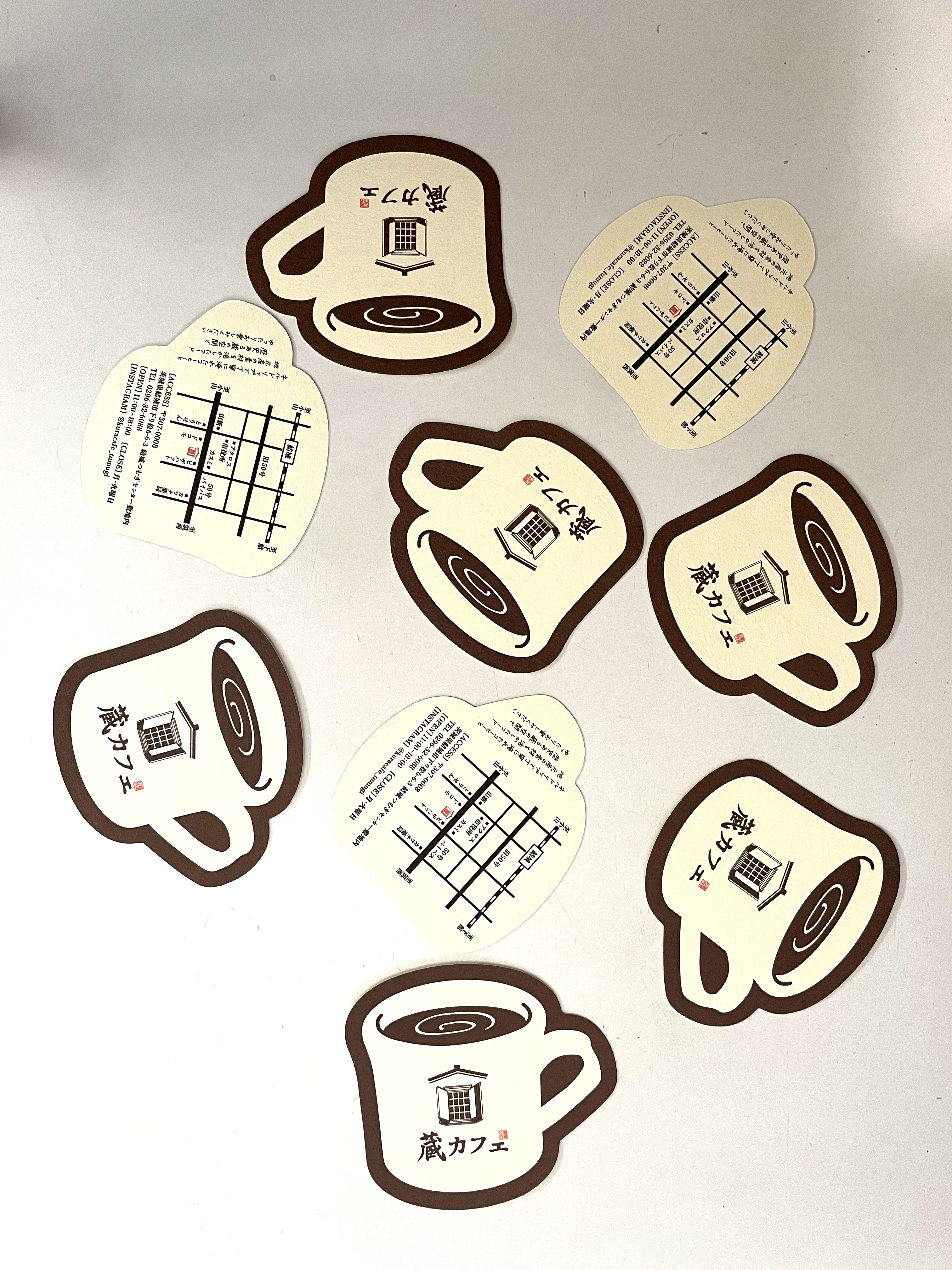 蔵カフェ　ショップカード