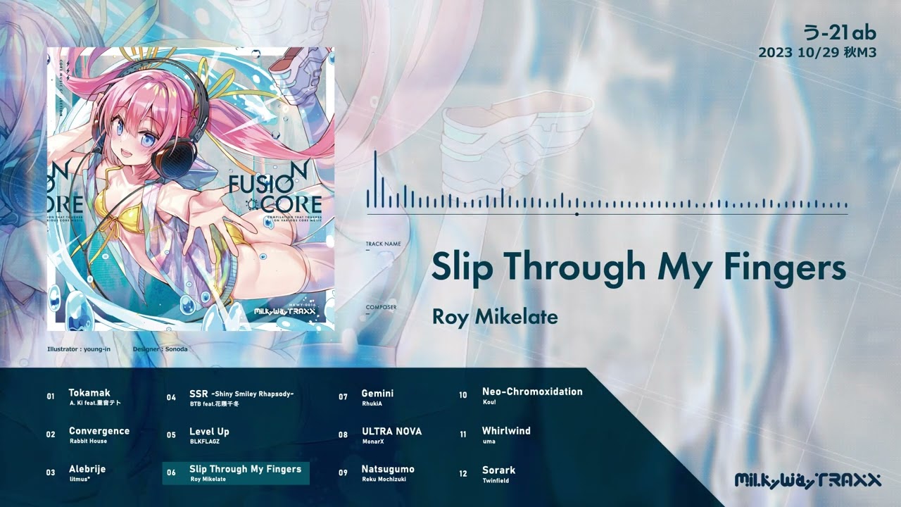 milkyway TRAXX様『Fusion Core』楽曲提供