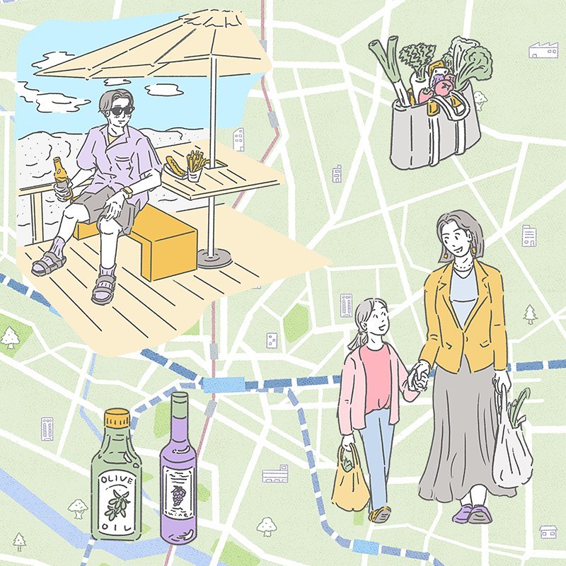 SUUMO首都圏盤 イラストとイラストマップ-1