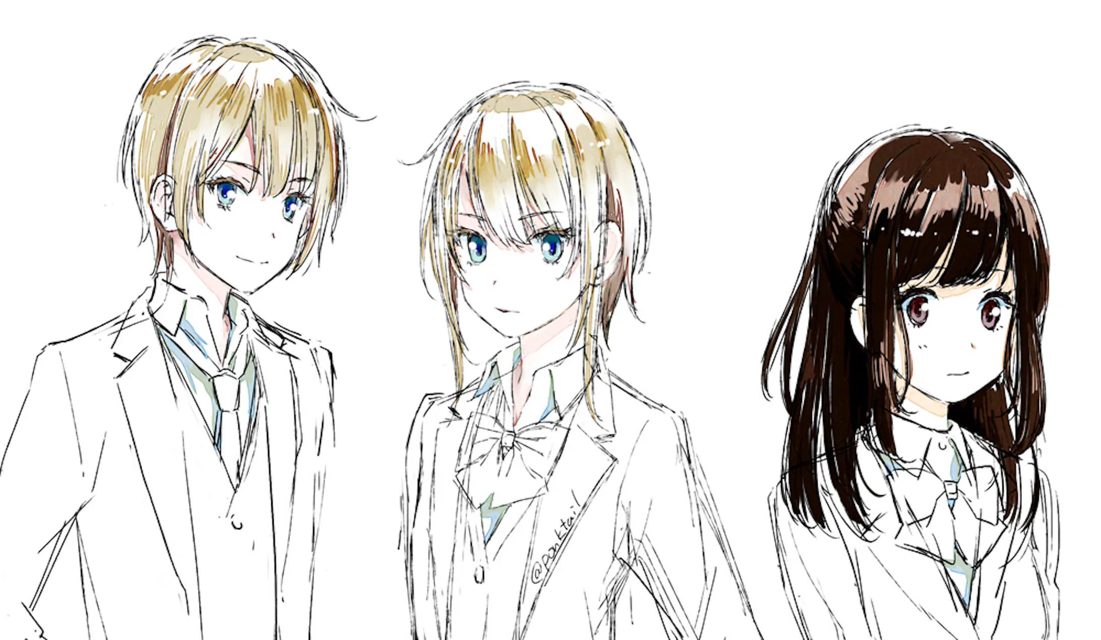 Original Sketch 頭身高め