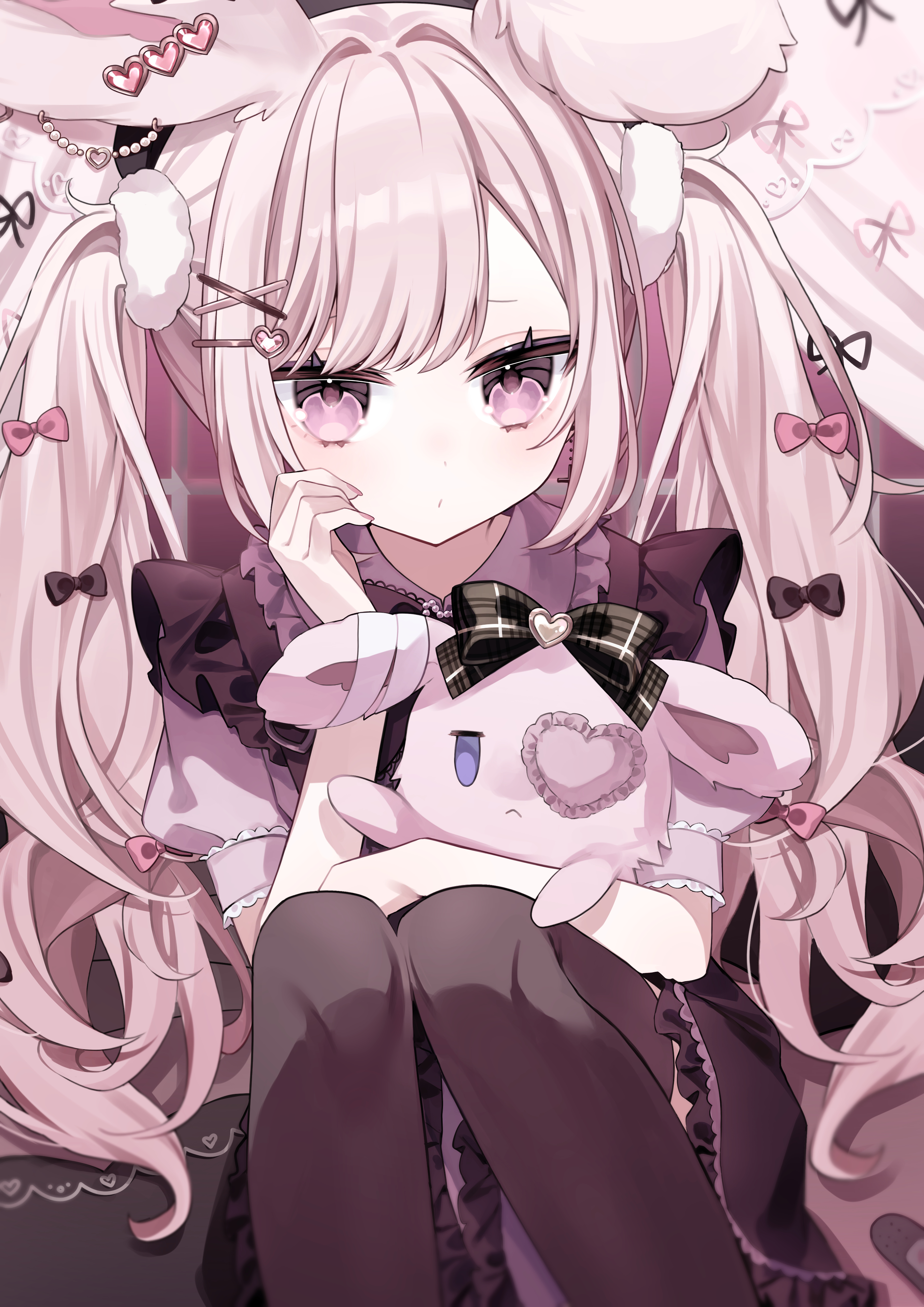 兎彷魂あみゅ ／新衣装記念イラスト