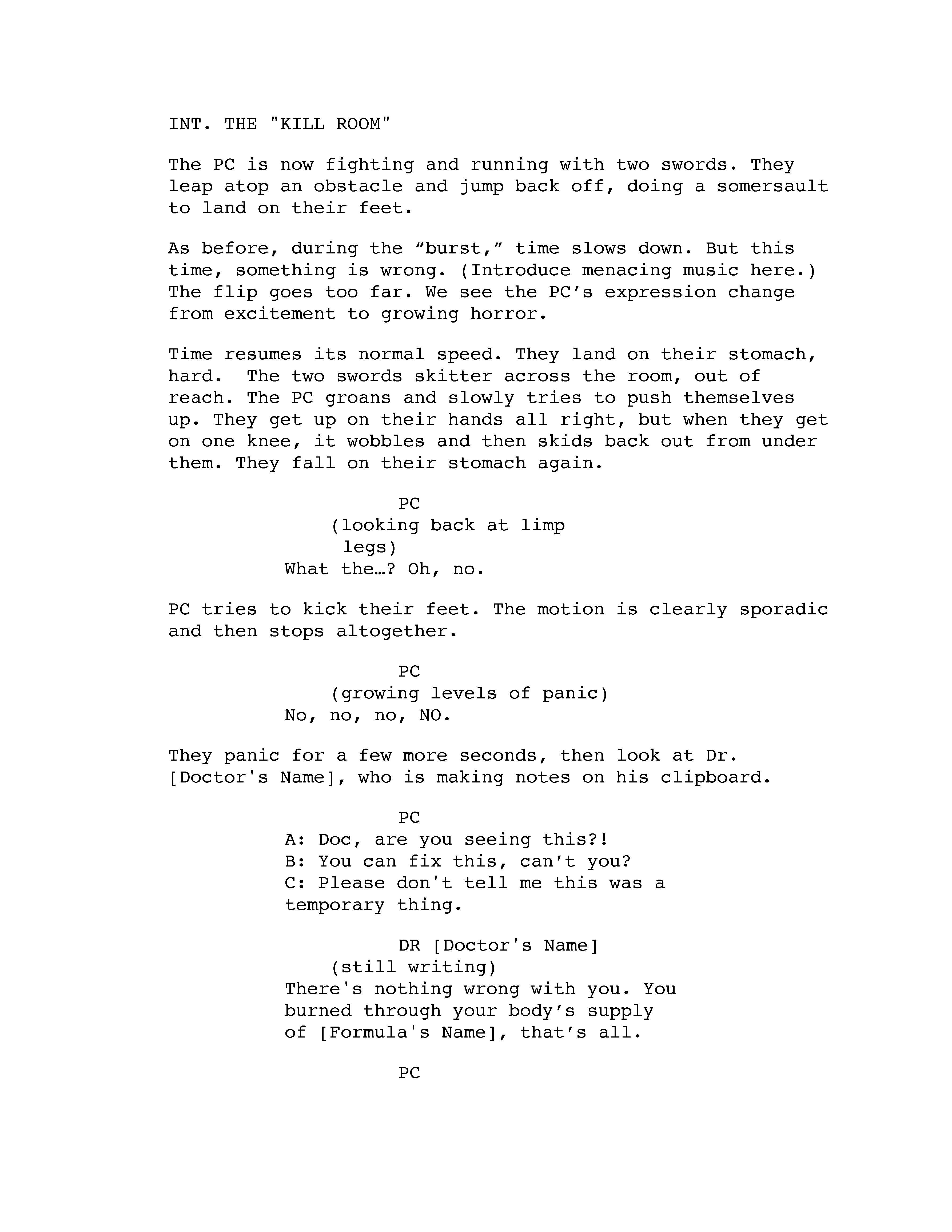 Narrative Design Cyberpunk Click-and-Point Game