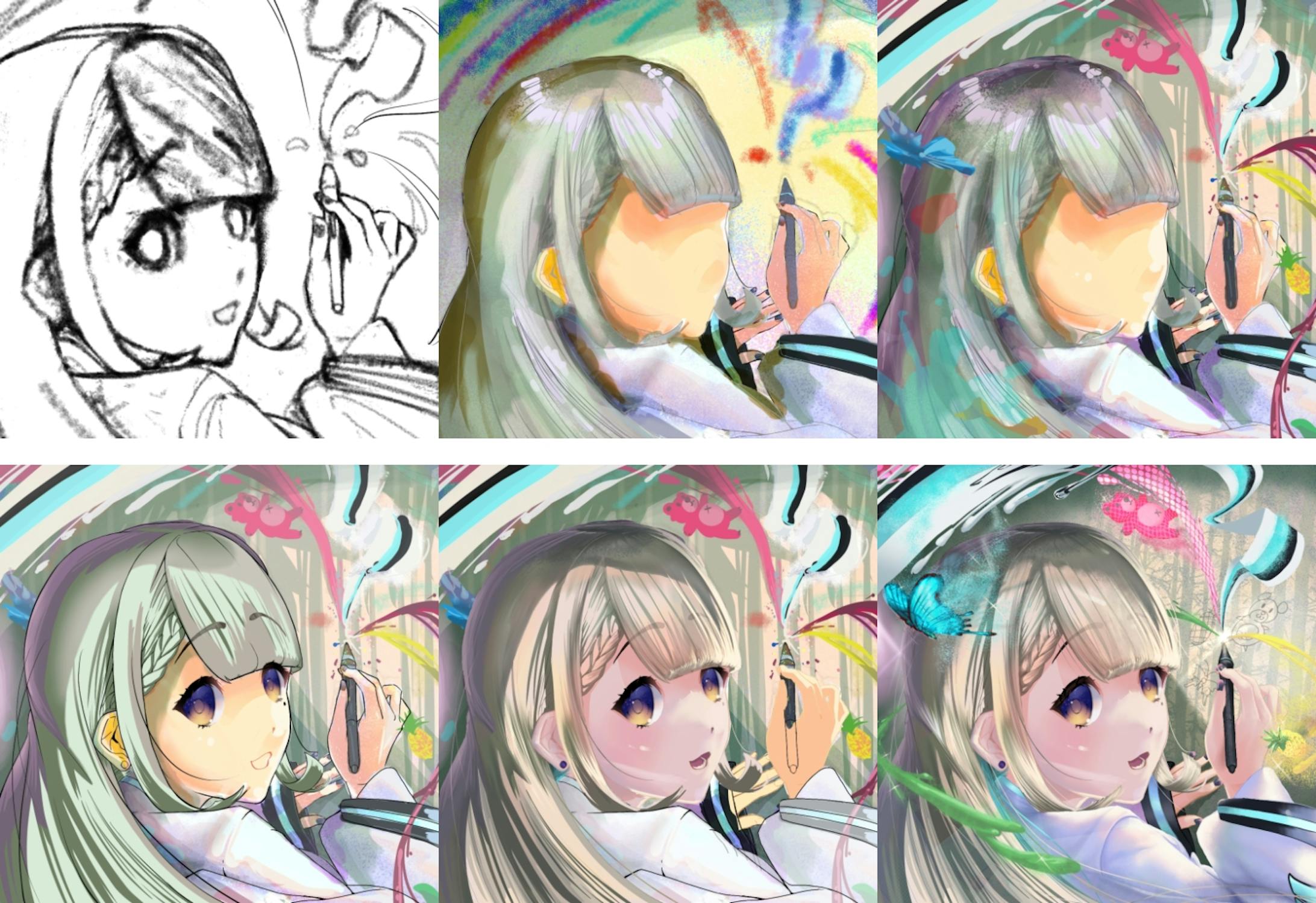 ↑制作経過 ↑制作経過