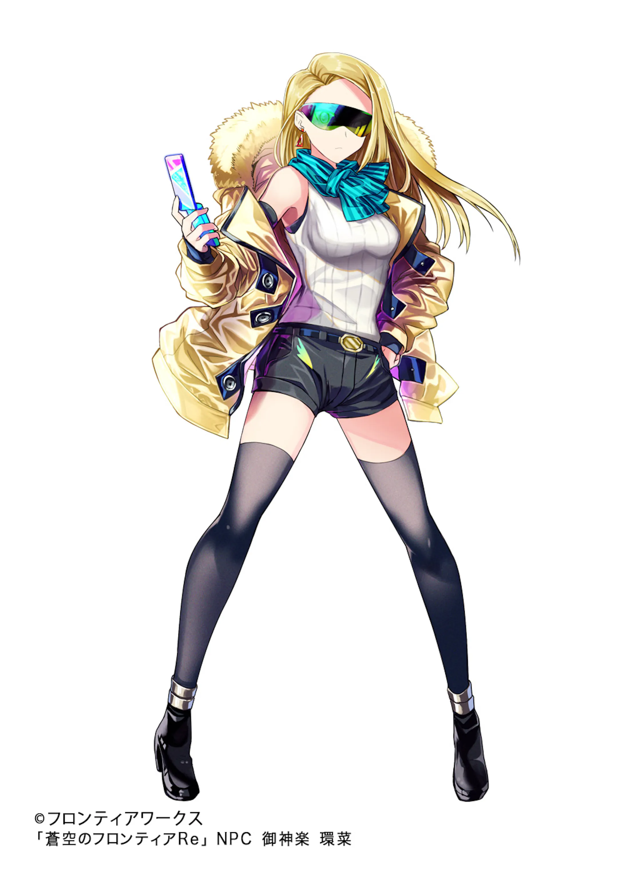 キャラクターデザイン 全身立ち絵