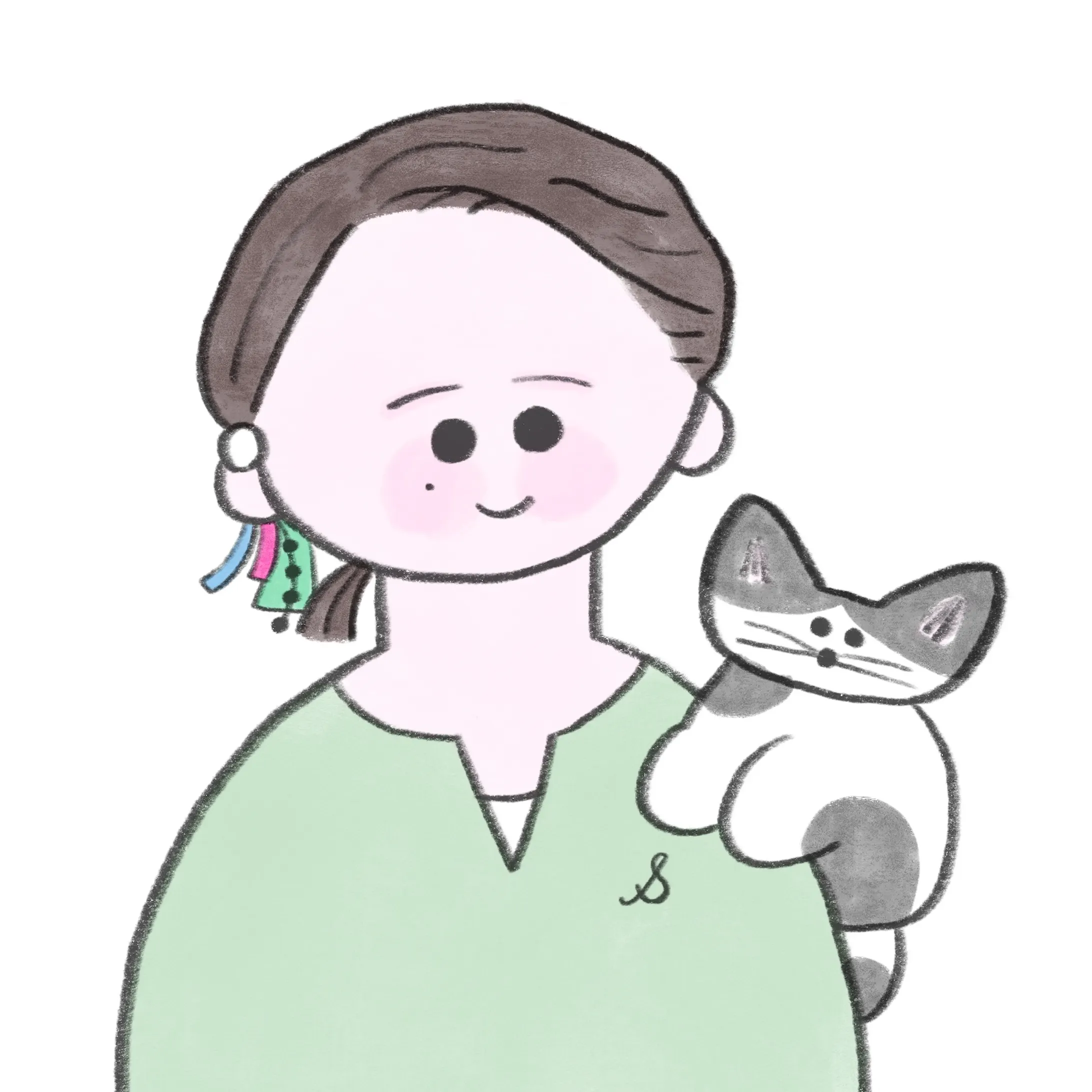 イラスト 人 動物
