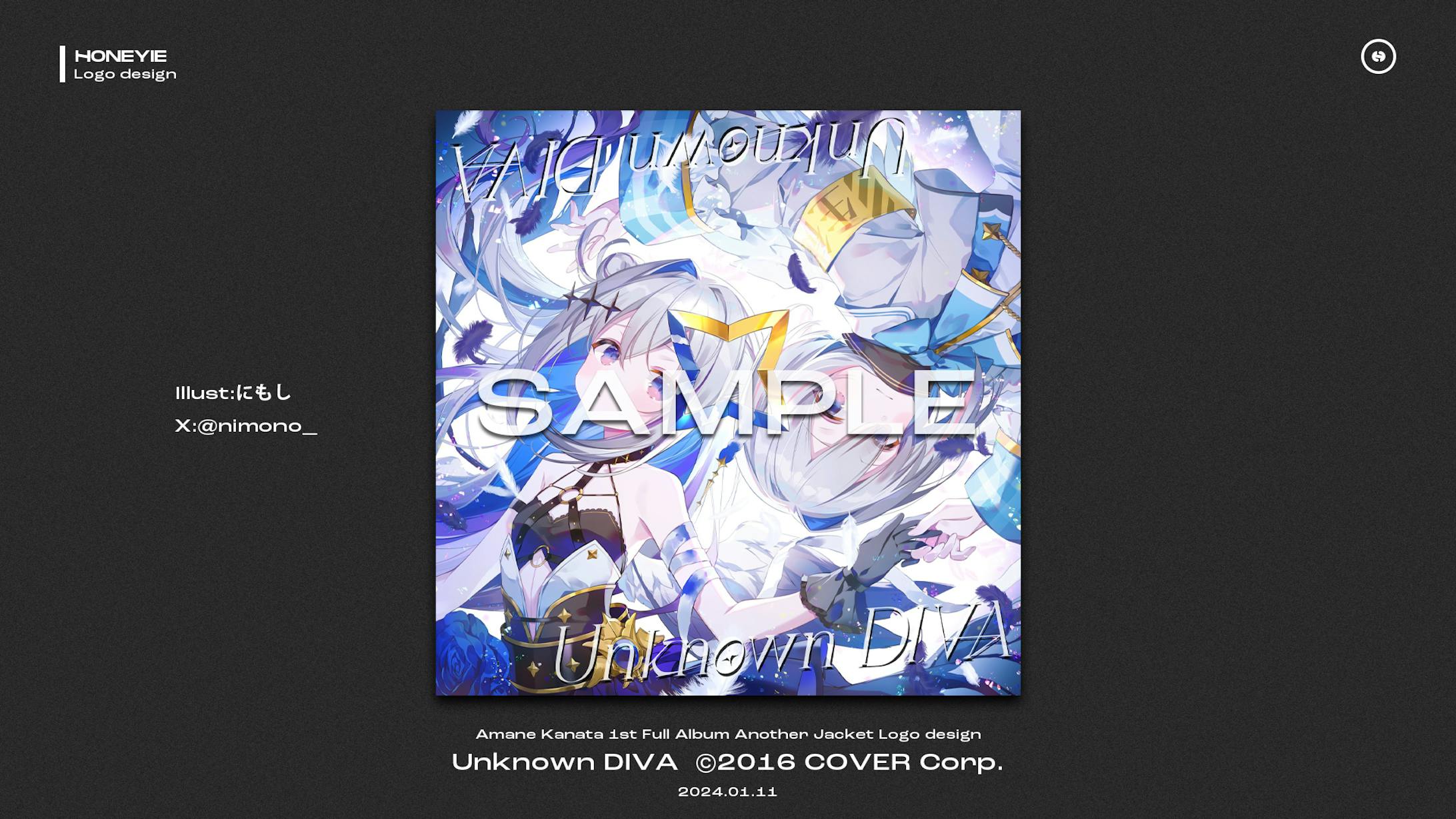 Unknown DIVA 天音かなた アナザージャケットコンプリート アニメ