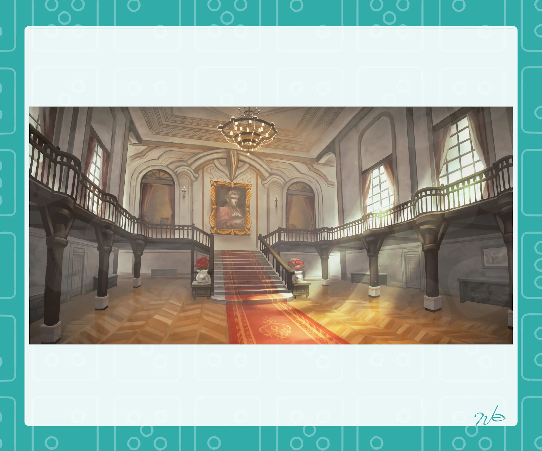 自主制作 洋館エントランス 自主制作 洋館エントランス