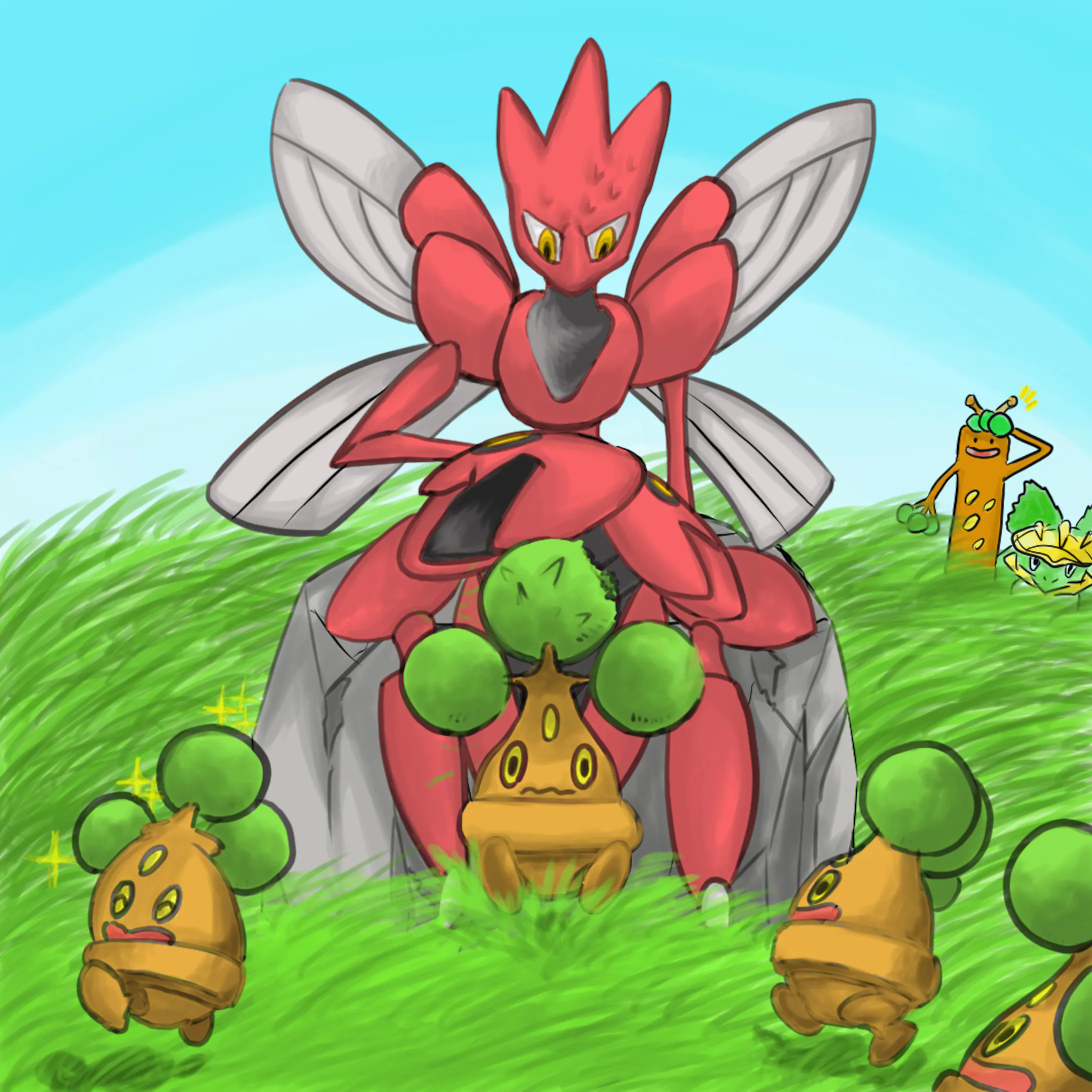 ハッサム イラスト ハッサム イラスト