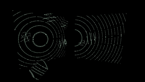 Waveletのサンプル。別々のオブジェクトを空間制御