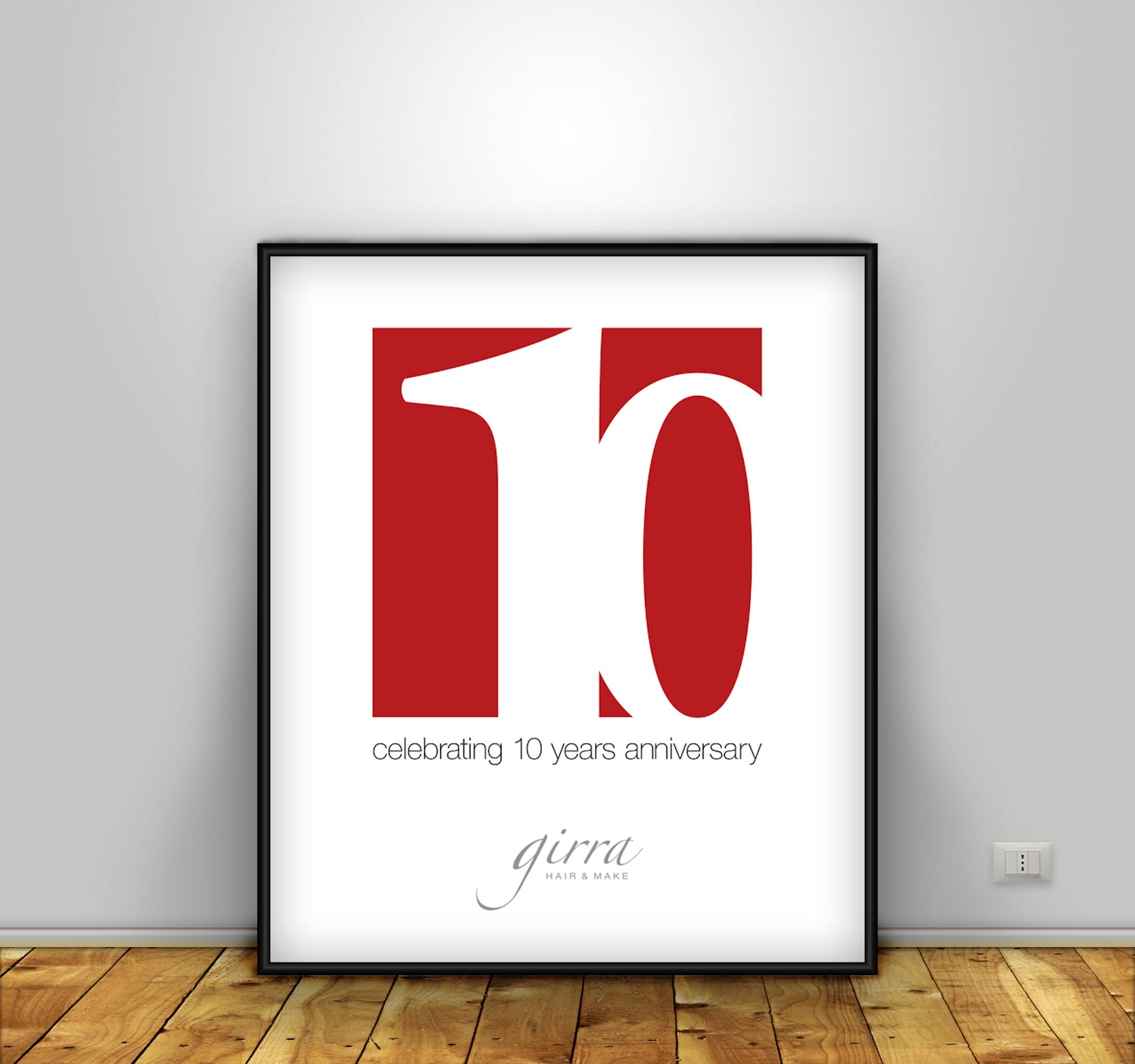 girra HAIR & MAKE  ポスター-1