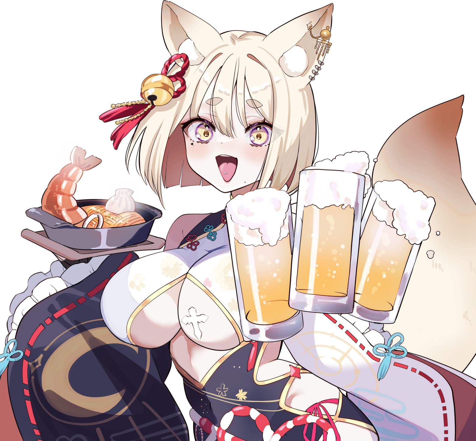 ご依頼　狐々金蘭夢様　サムネイラスト-1