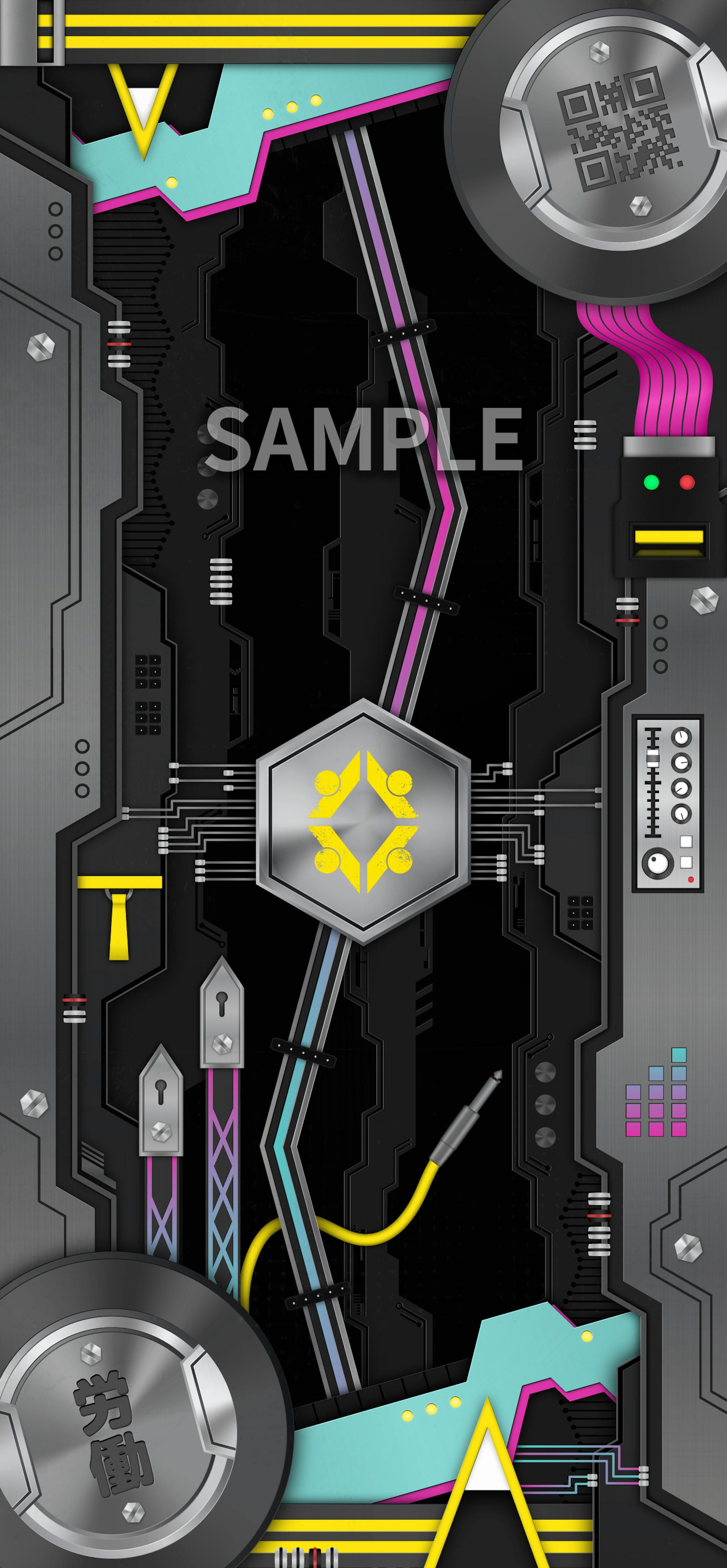 【ご依頼】江部研究所の四ツ打ニヒヒ様 概念壁紙デザイン制作-1