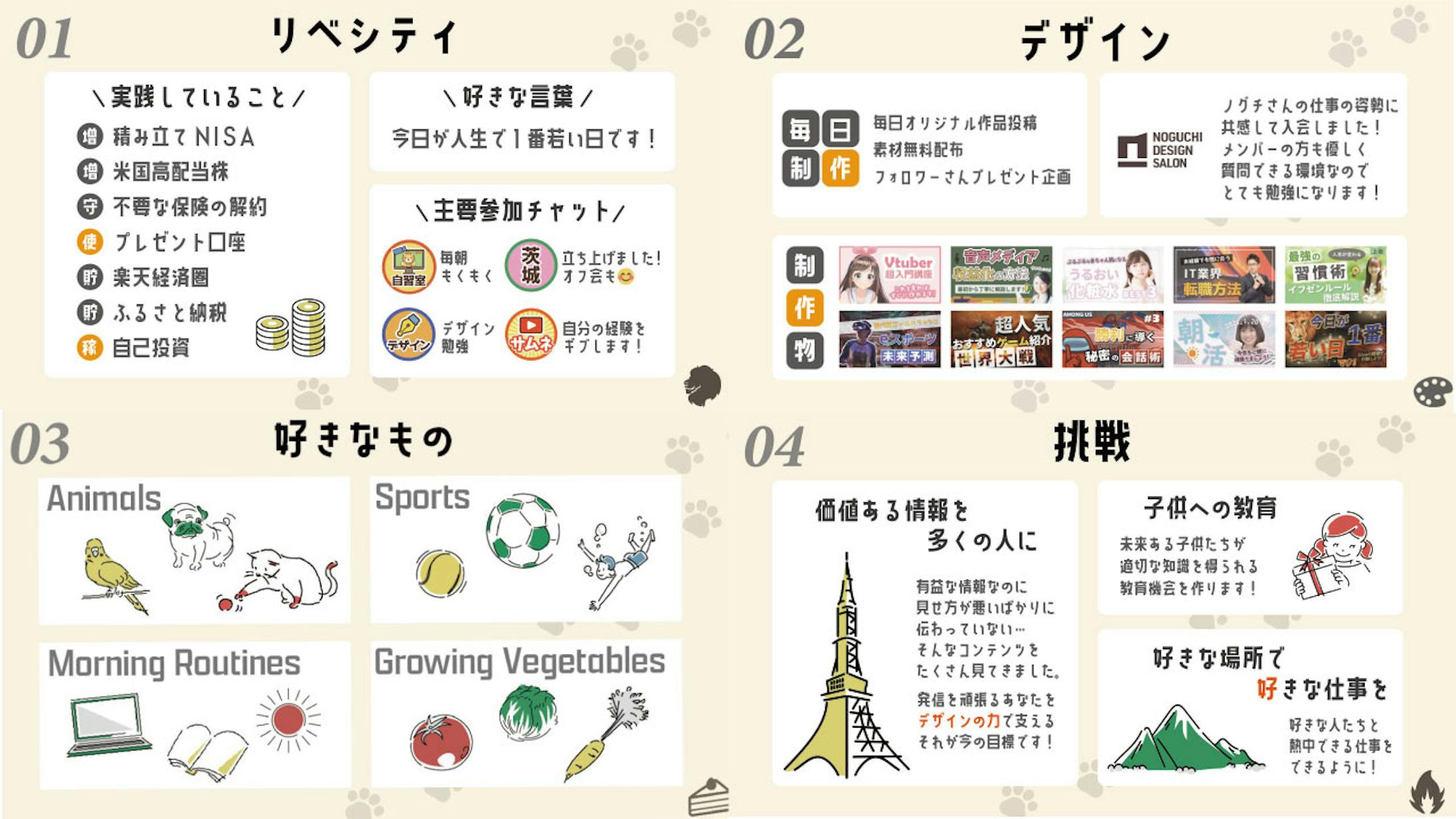 自己紹介スライド 自己紹介スライド