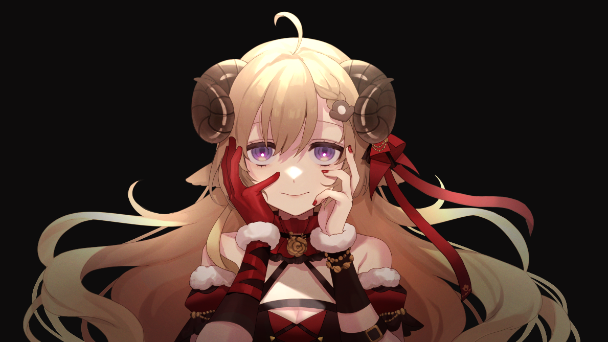 カバー株式会社　角巻わため様「HOLLOW HUNGER (Cover)」動画イラスト-1