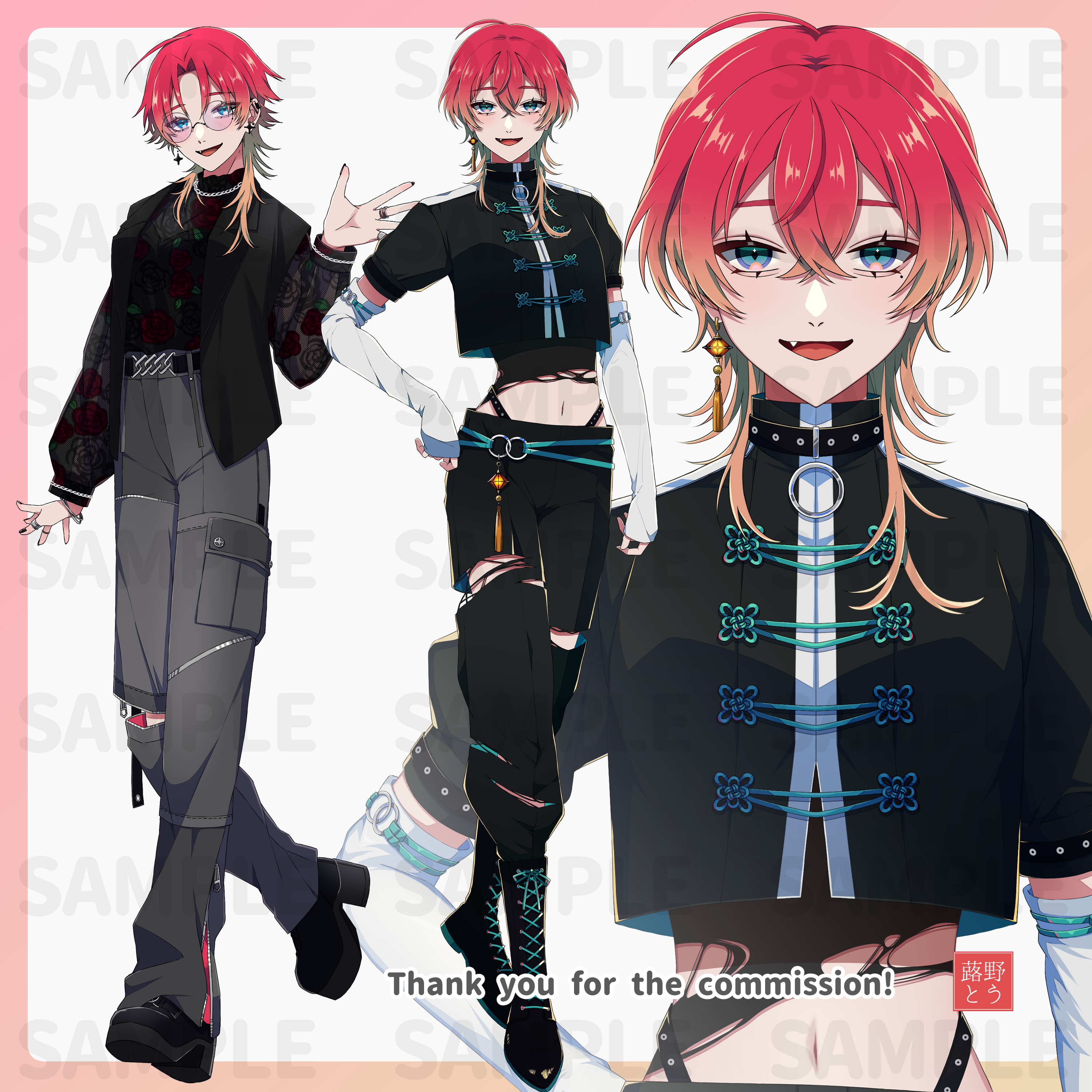 立ち絵・パーツ分けイラスト-1