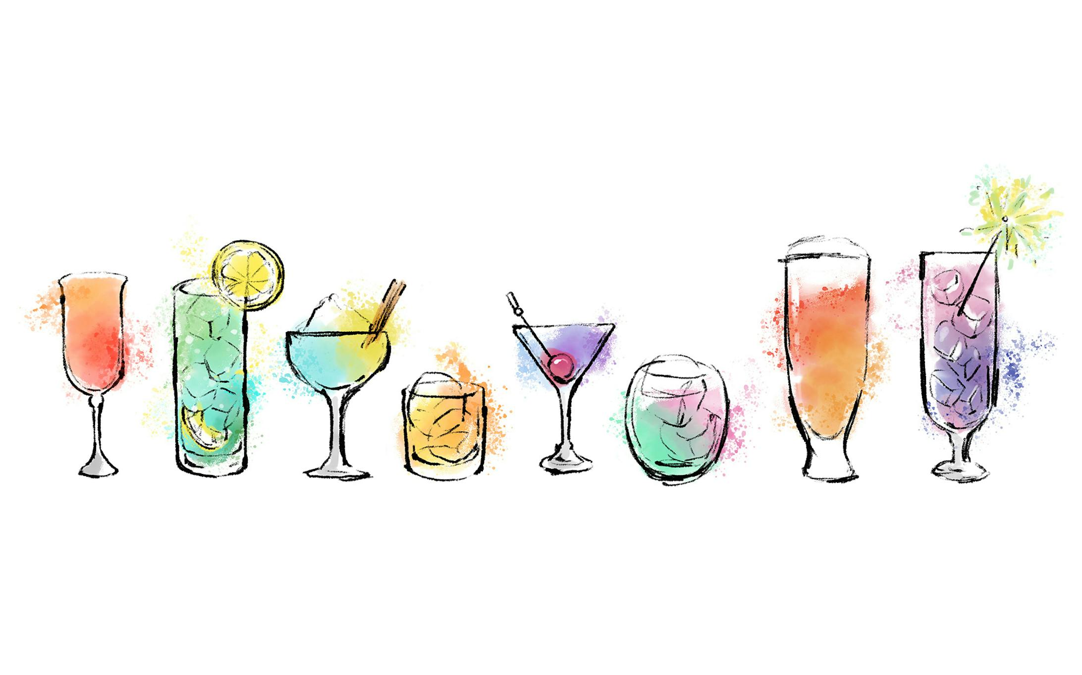 イラスト カクテルイラスト イラスト カクテルイラスト