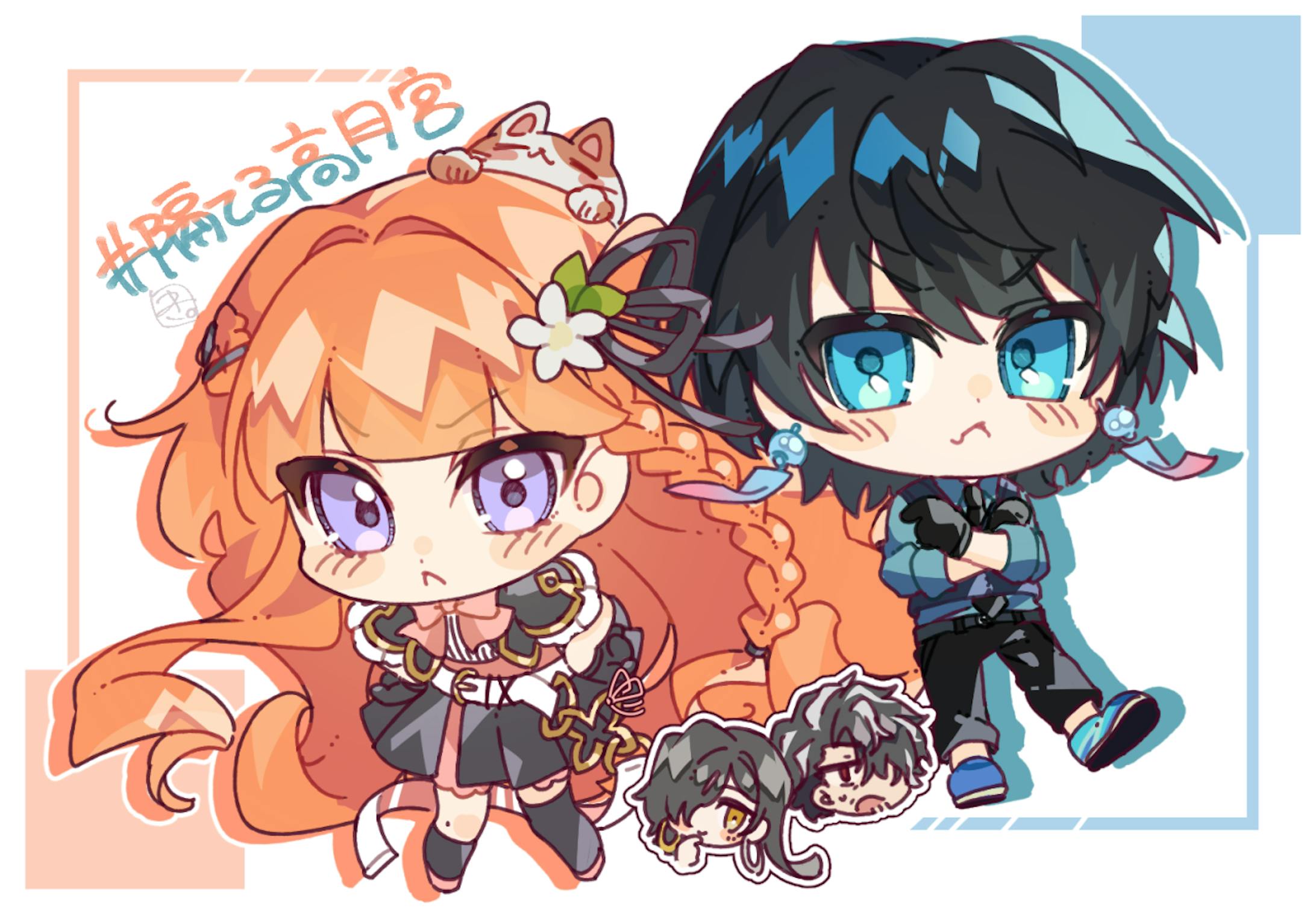 TRPG配信ファンアート