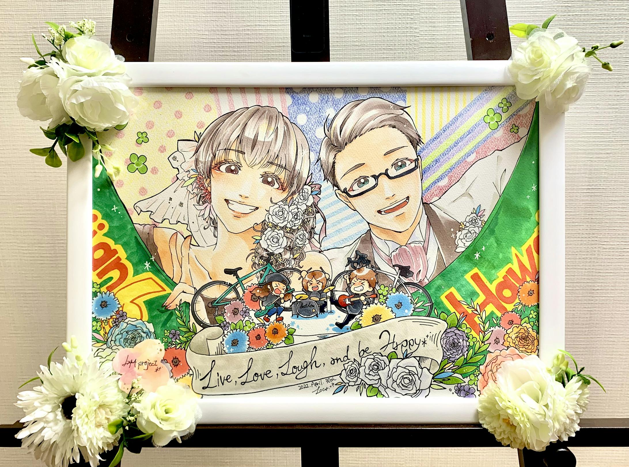 ウェルカムボード【アナログ】-1