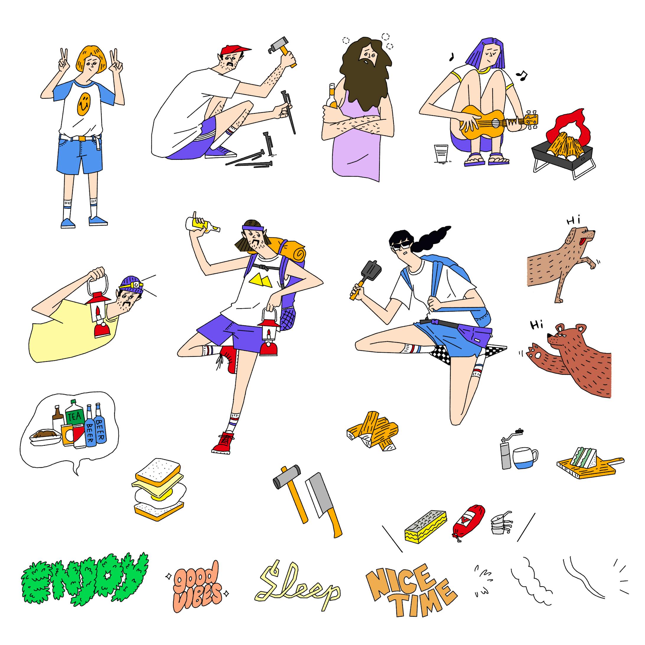 【イラスト】ZOZOTOWN 特集ページ-1