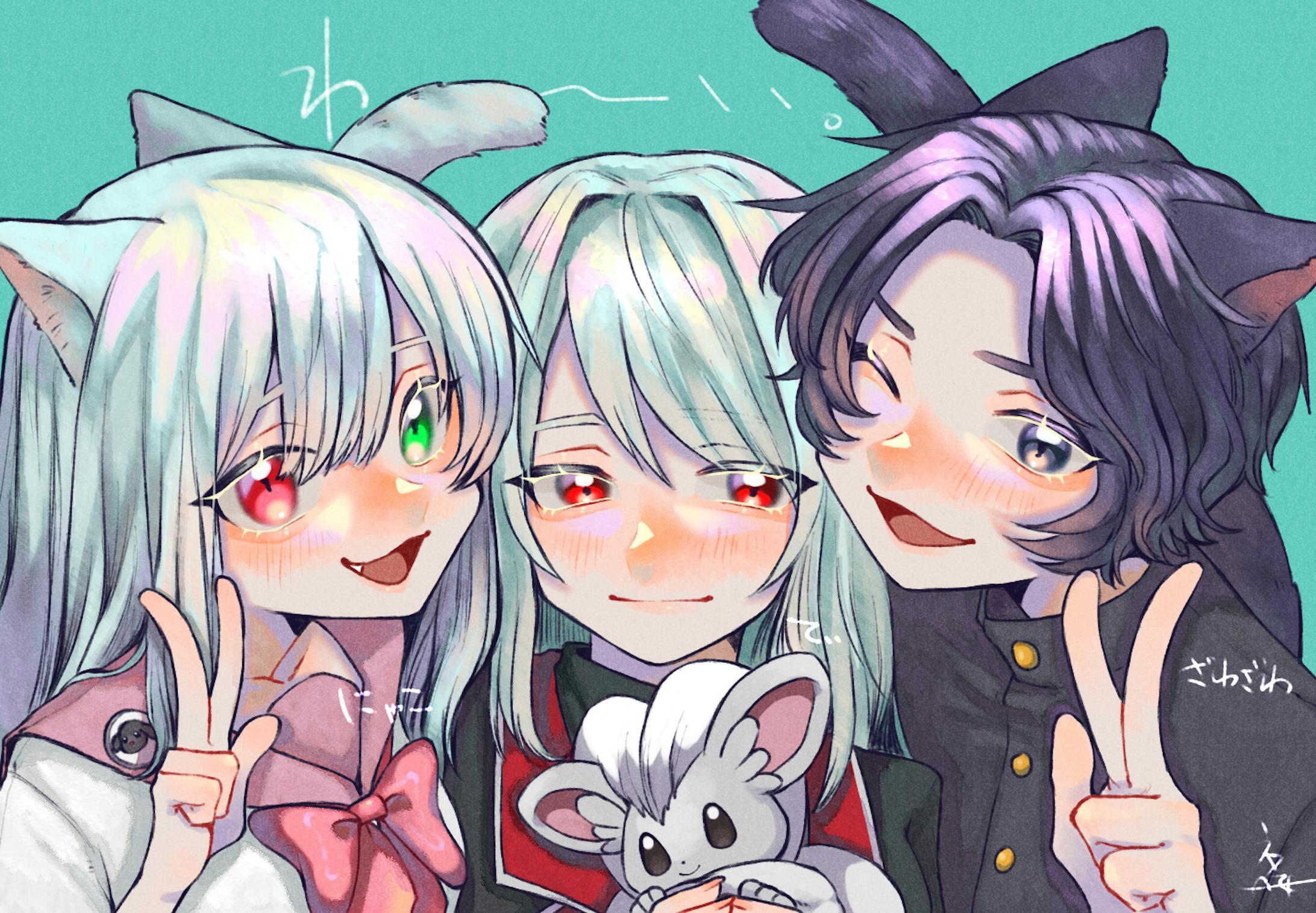 完成。先ほど説明したように加筆した状態がこの画像です。明るく元気な雰囲気になるよう意識致しました。 完成。先ほど説明したように加筆した状態がこの画像です。明るく元気な雰囲気になるよう意識致しました。