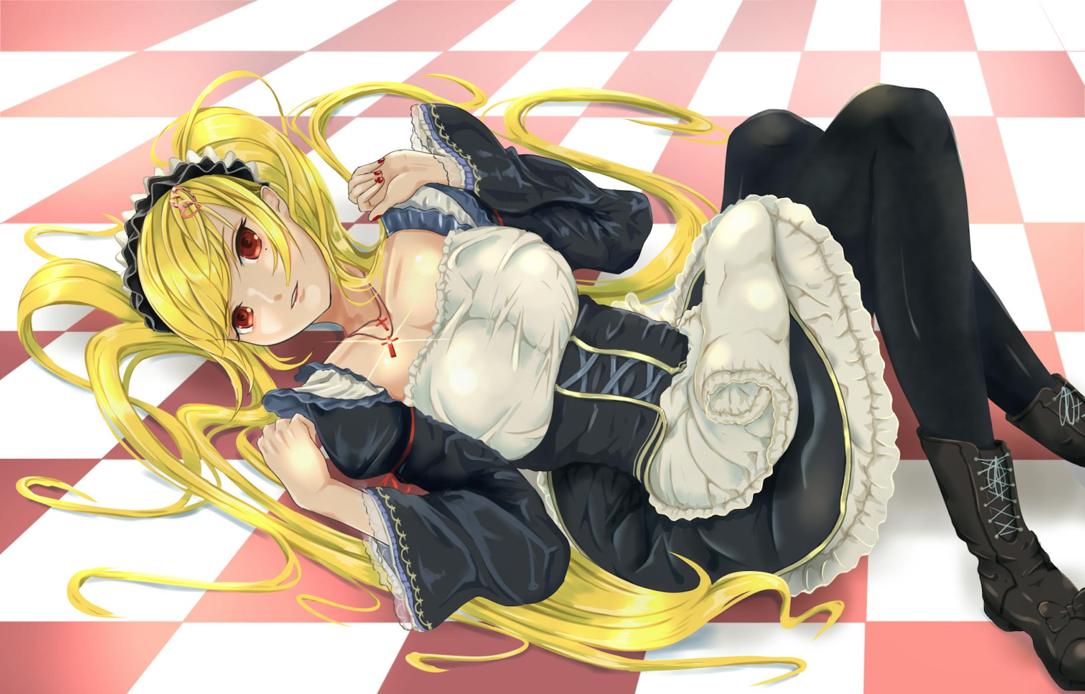 金髪ツインテールメイド 金髪ツインテールメイド