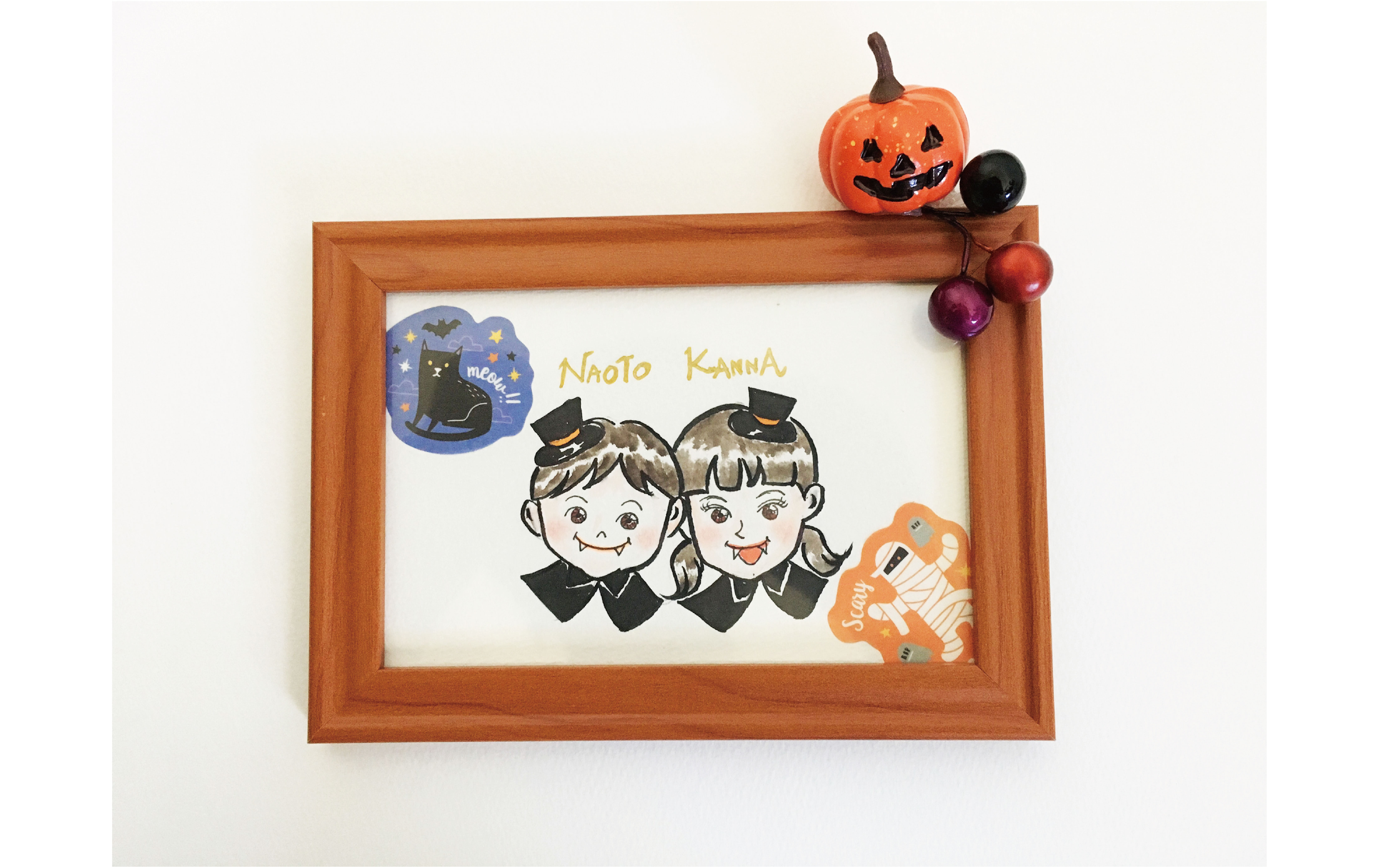 記念似顔絵：ハロウィン-1