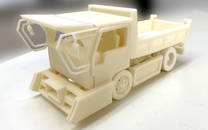 【3D-CAD】トラック／3Dプリント