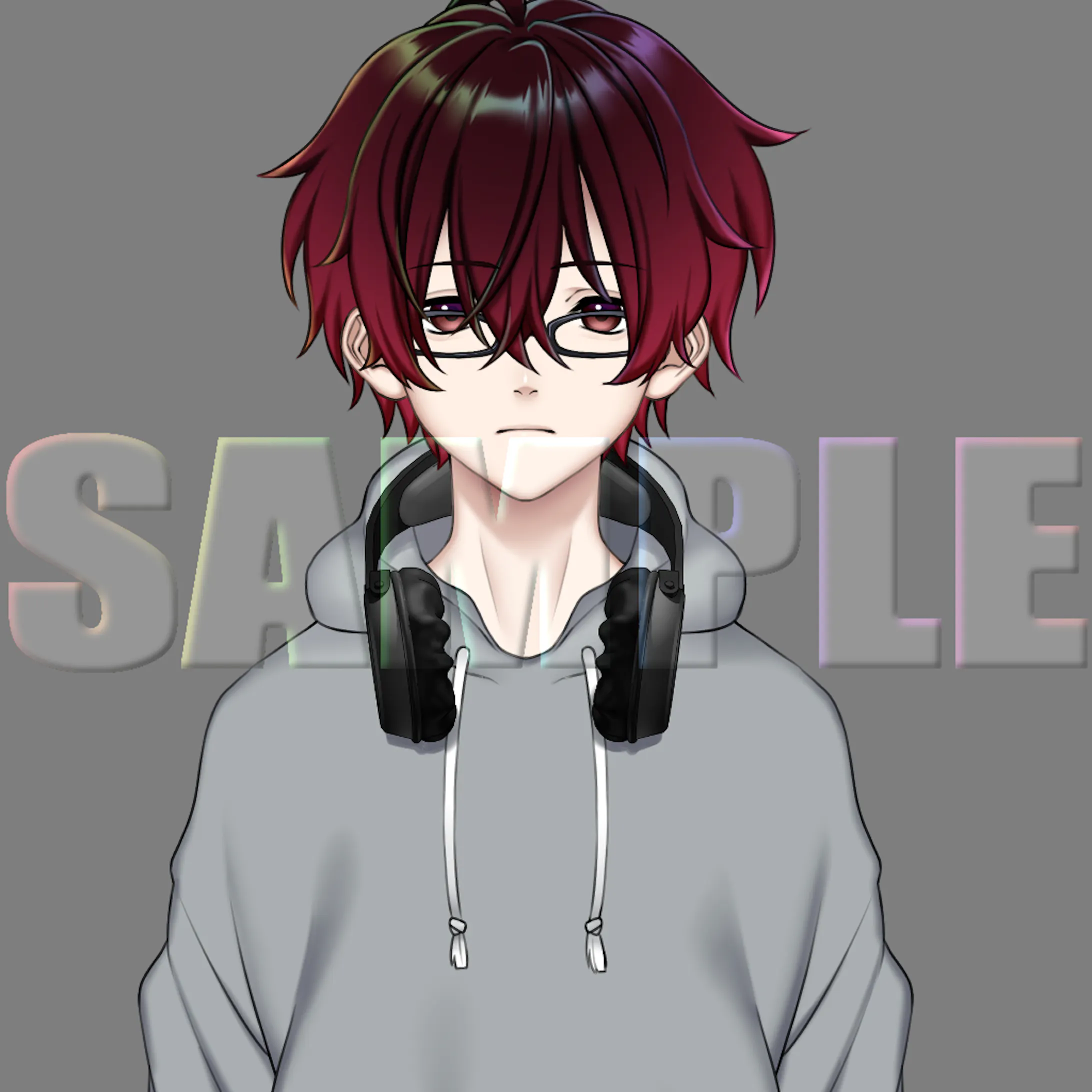 Live2d用イラスト イラストのみ 000