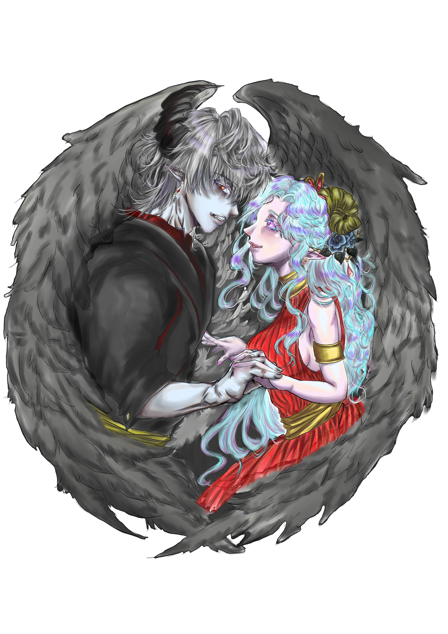 "Before the fall / After the fall" One touch changed everything.-1