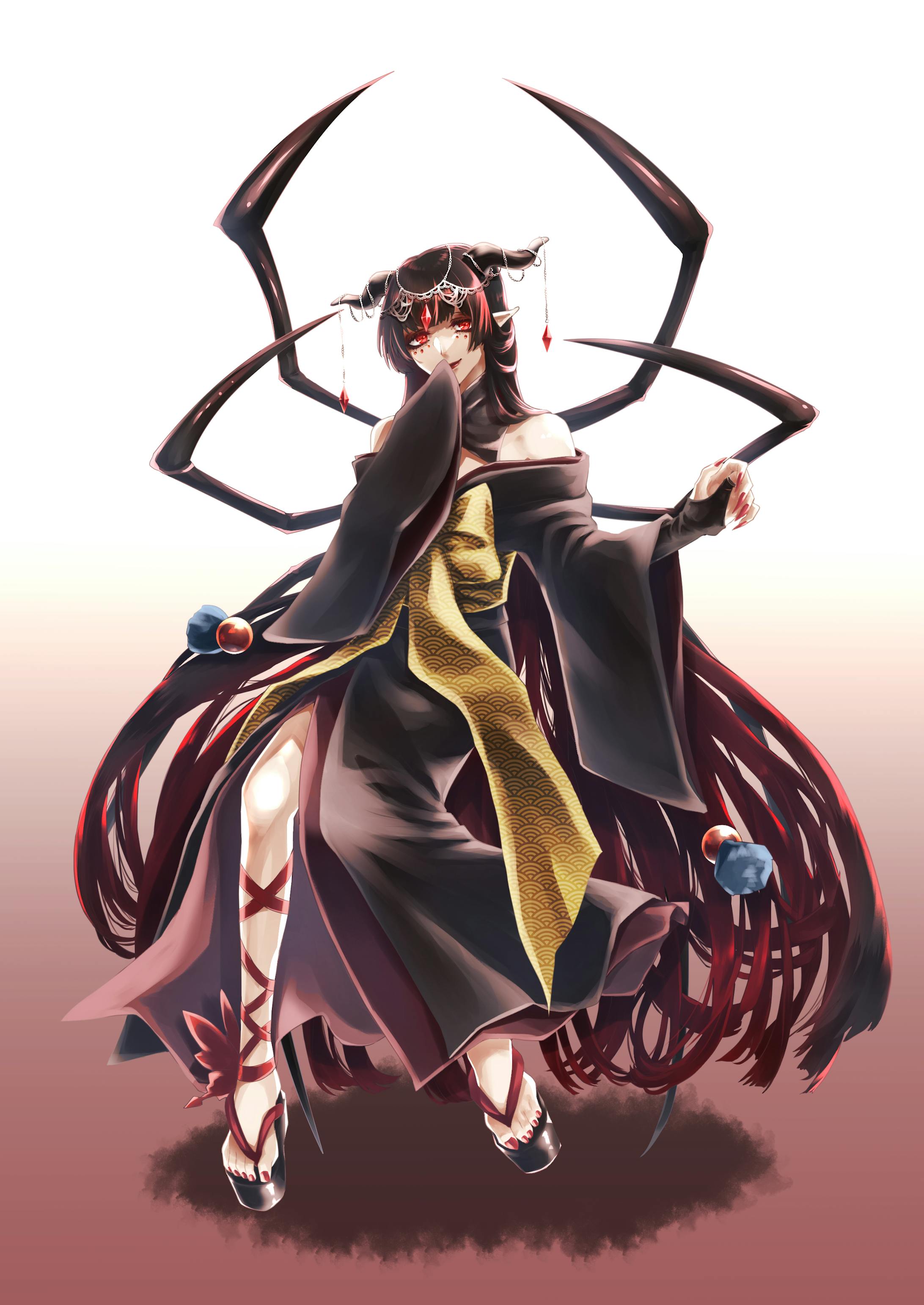 和服 異形 キャラクターデザイン