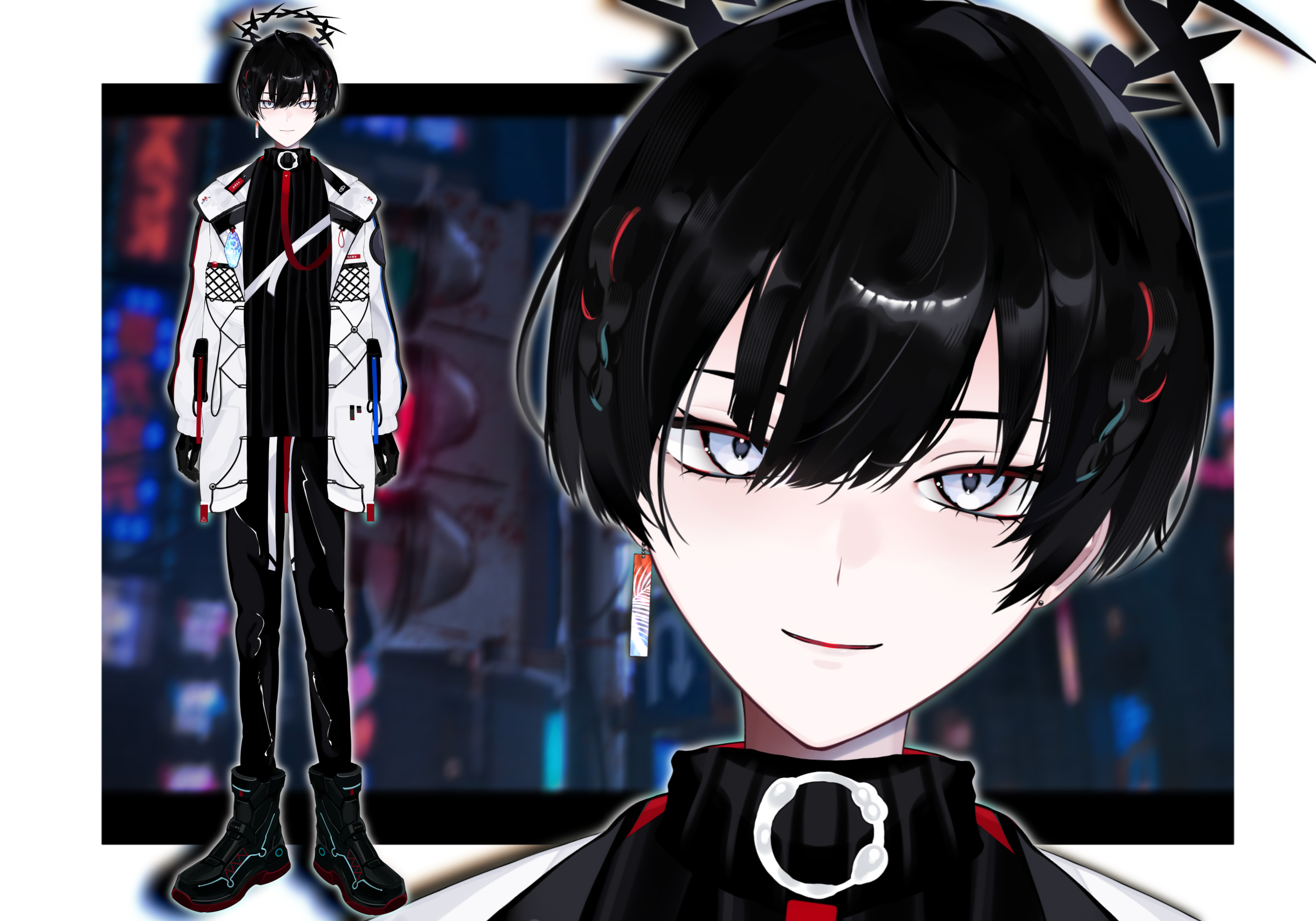 【WORK】悪ノセラ様Live2Dモデル-1