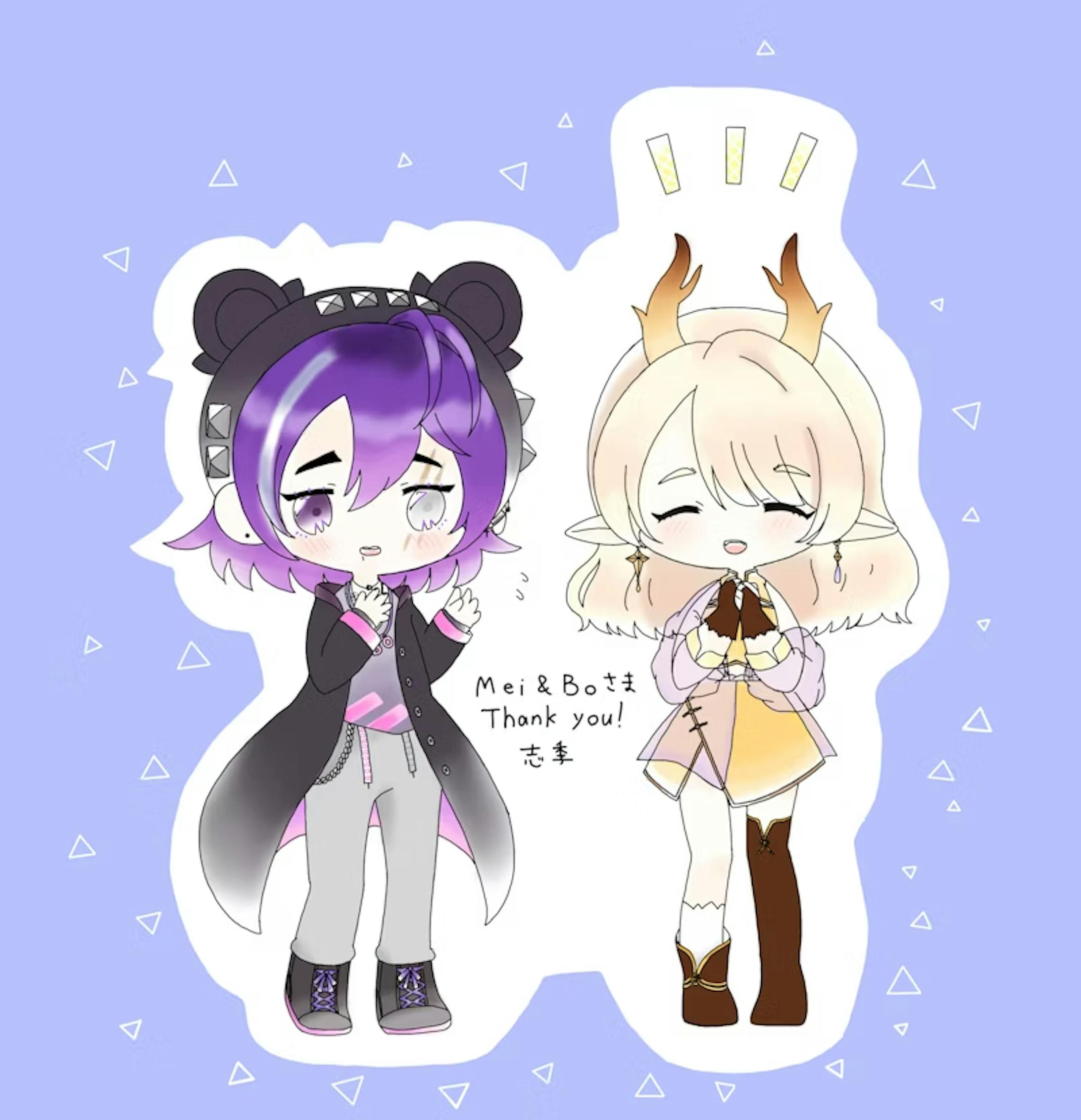 リクエストイラスト(Vtuber)-1