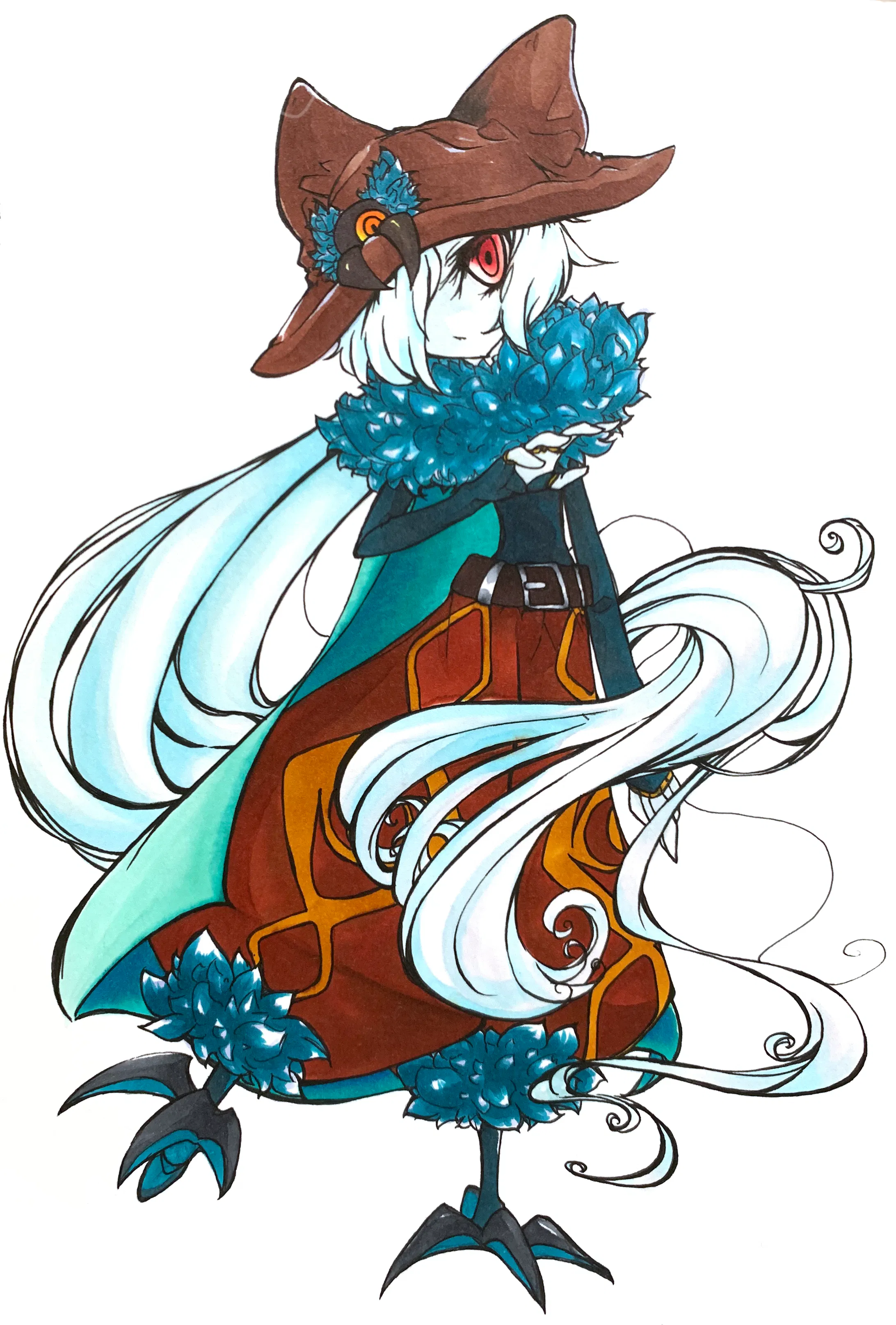 ラメなしキラキライラスト