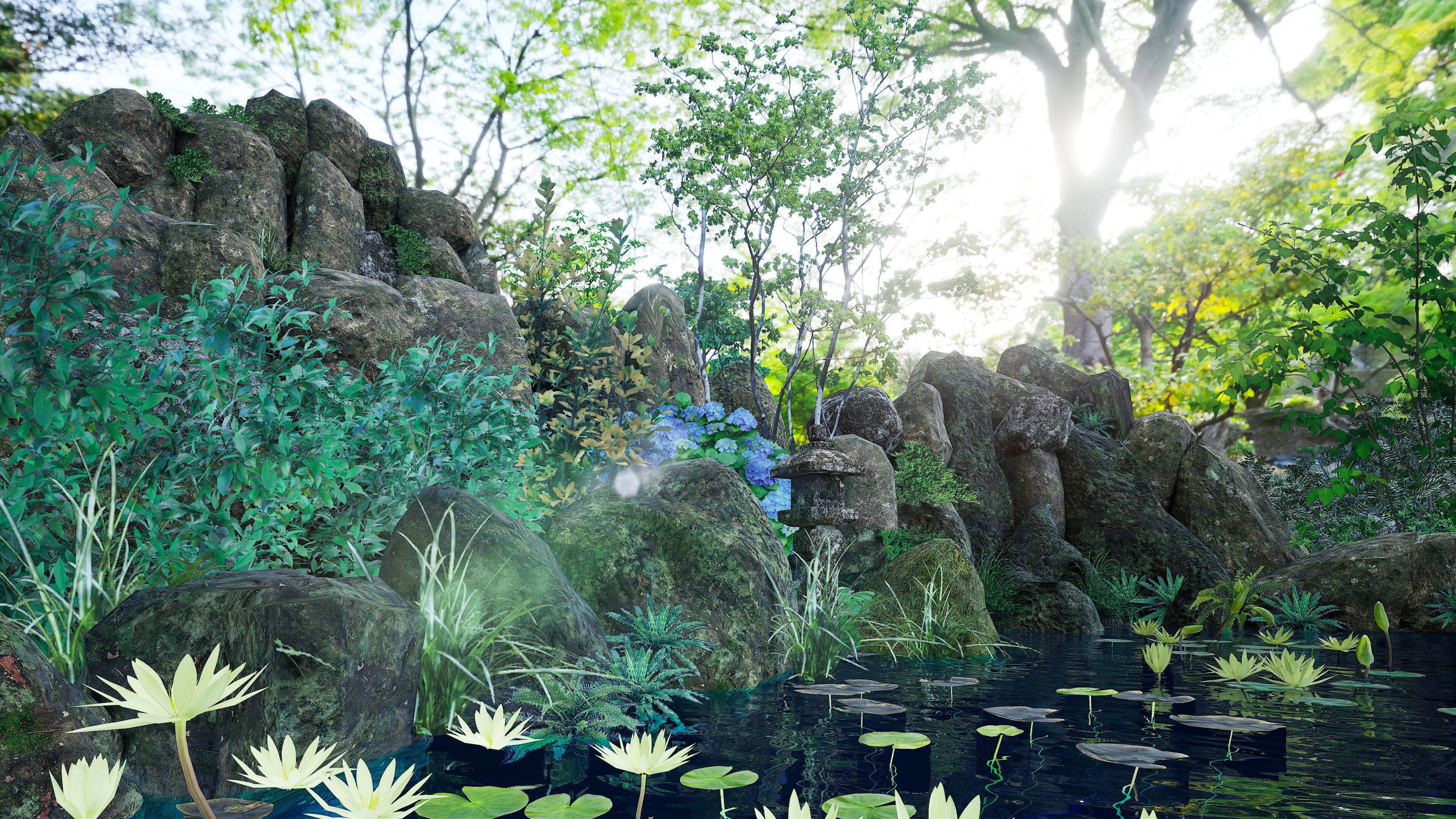 RIKｺﾝﾃｽﾄ2025受賞作品【睡蓮の庭】-1