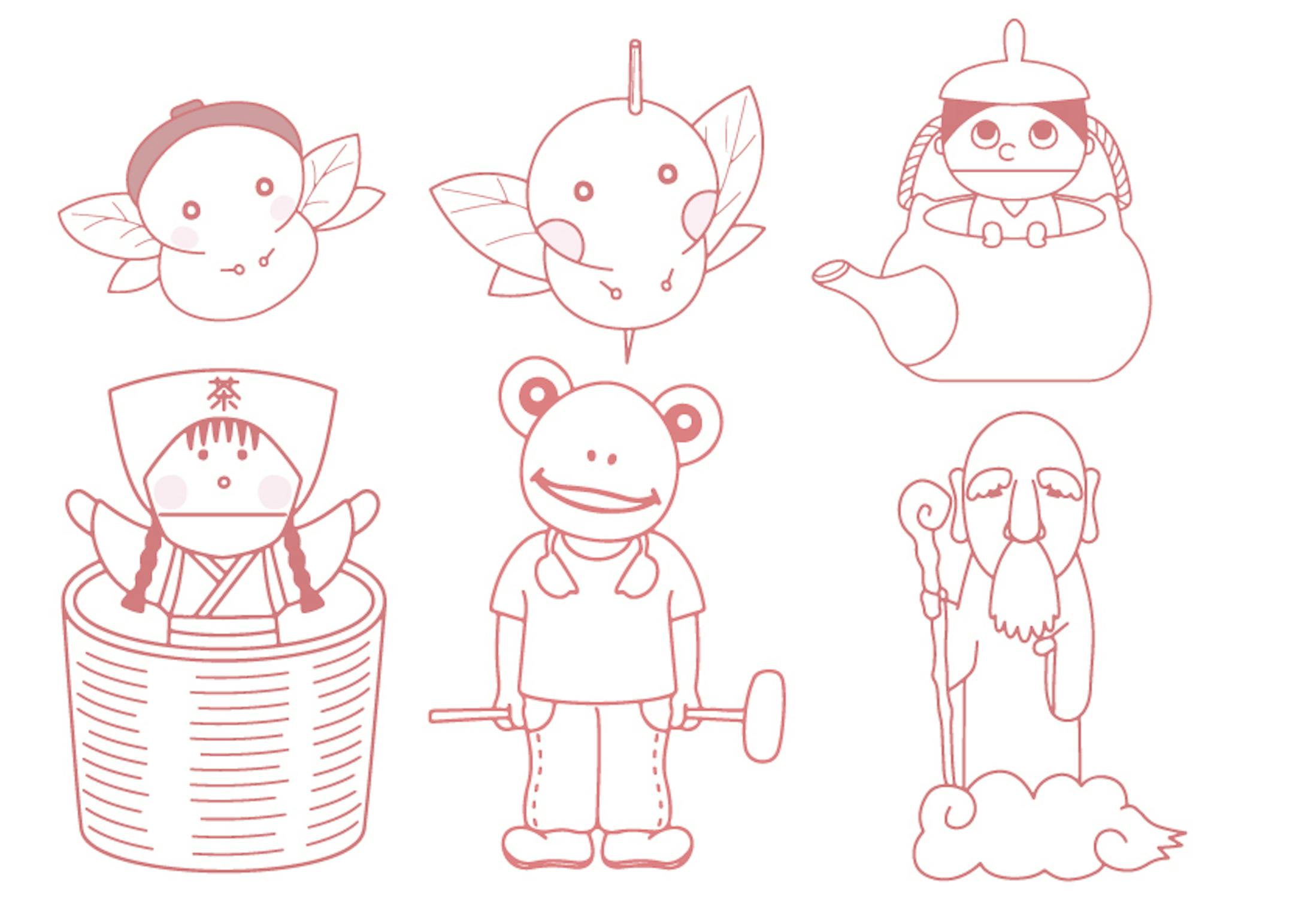 キャラクターイラストトレース キャラクターイラストトレース