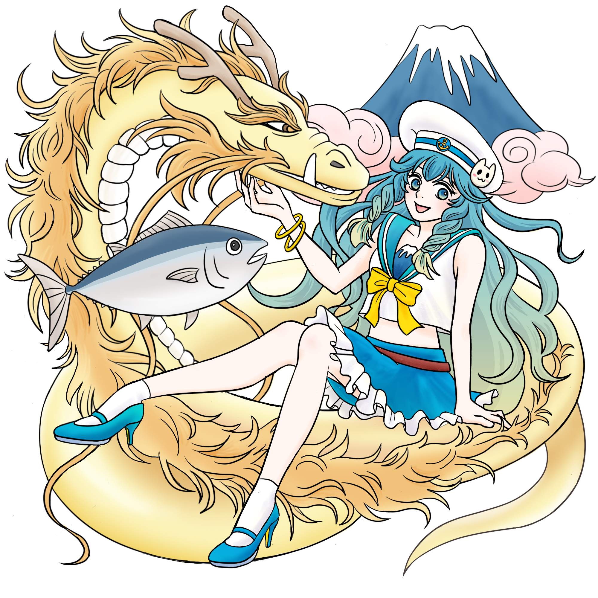 ぬりえっこ！参加イラスト-1